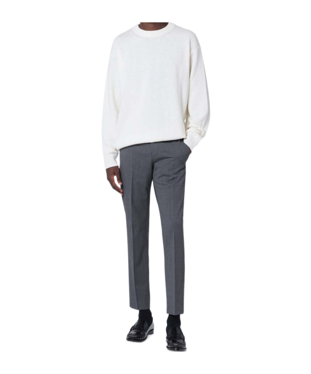 Pt Torino Trousers With Side And Back Pockets In Gray