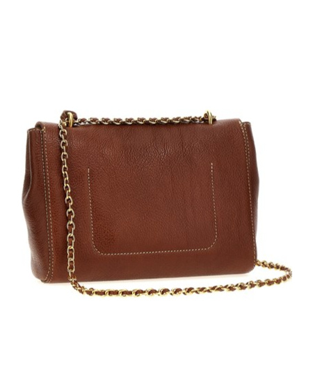 Mulberry Lily Legacy Foldover Top Crossbody Bag In Brown