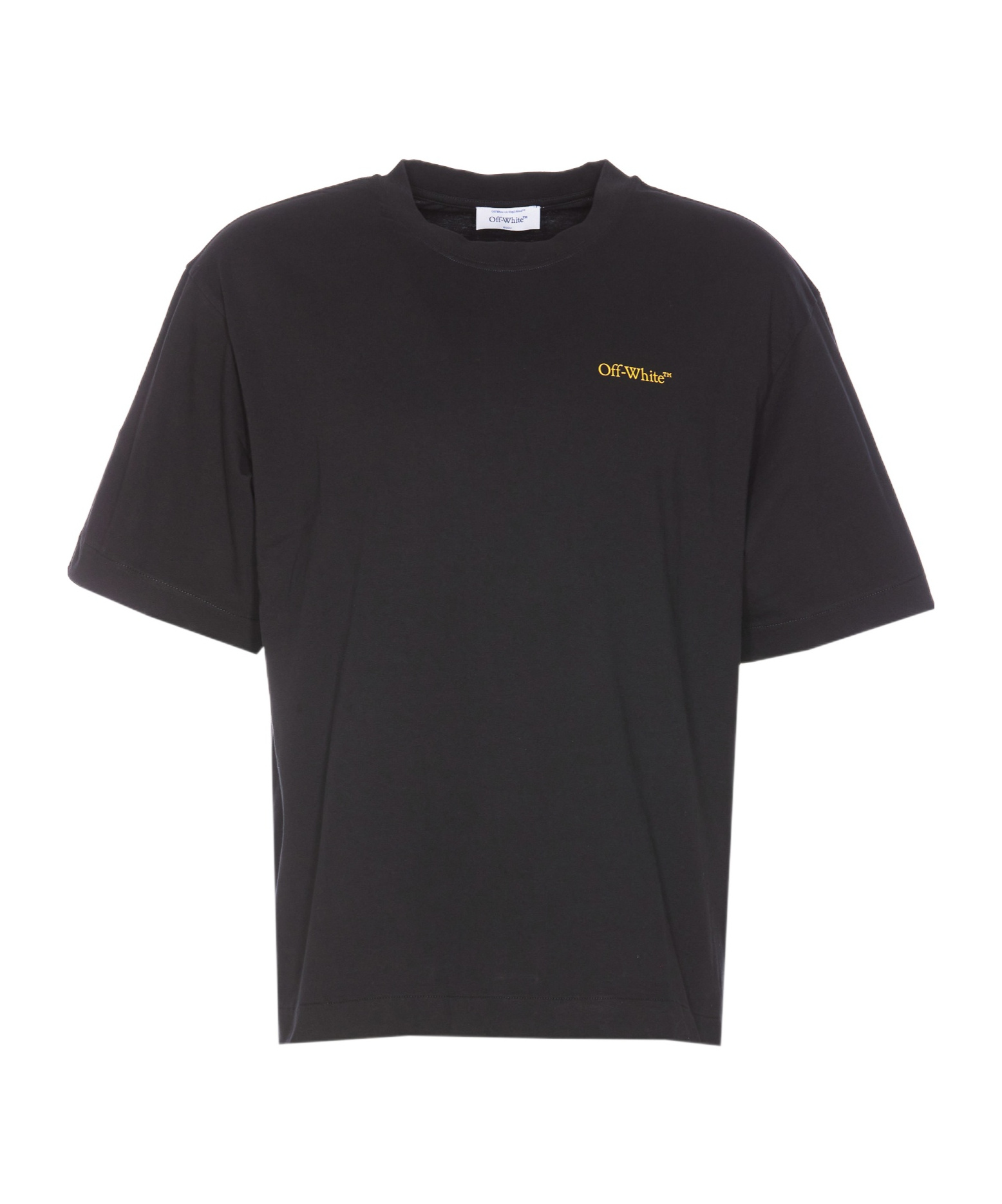 Shop Off-white Tape-arrow Short-sleeve T-shirt In Black