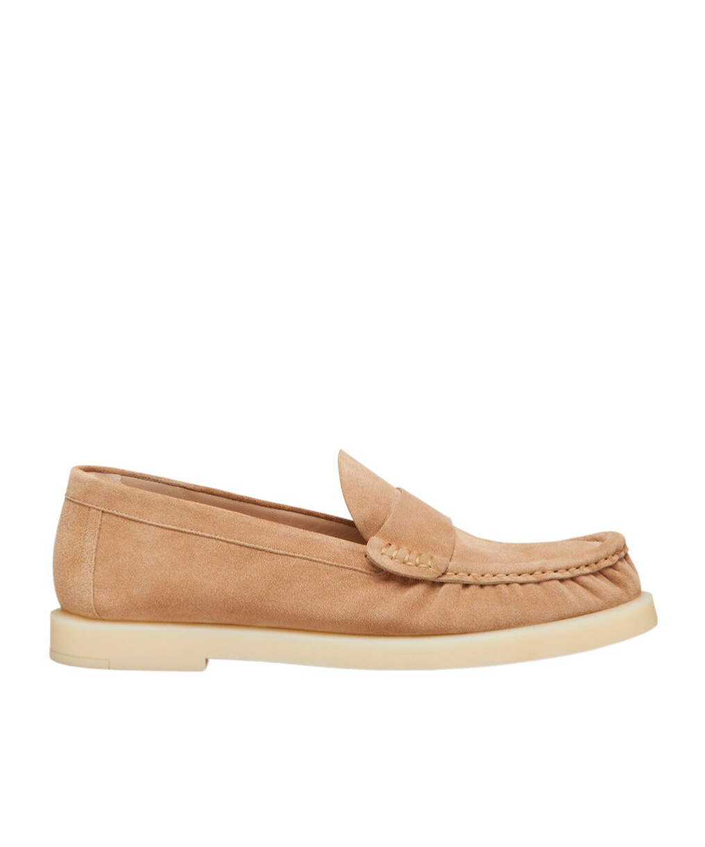 Stuart Weitzman Blake Loafer In Brown