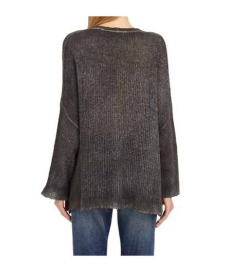 Avant Toi Long-sleeved Sweater In Black