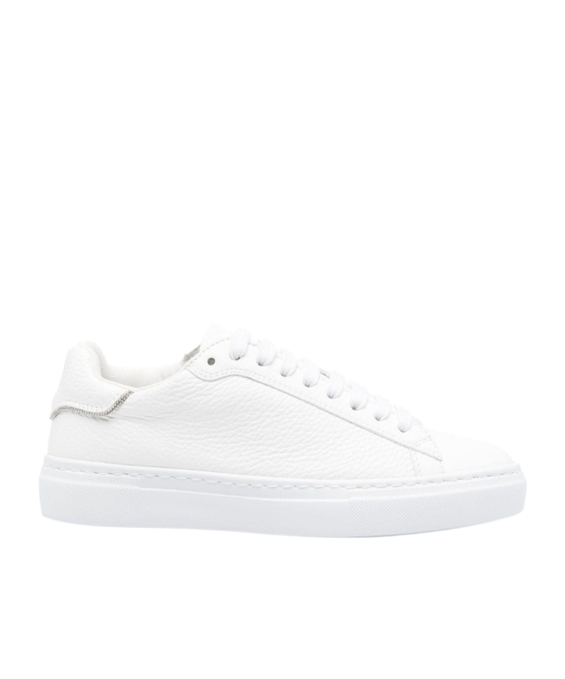Fabiana Filippi Dalila Leather Sneakers In White