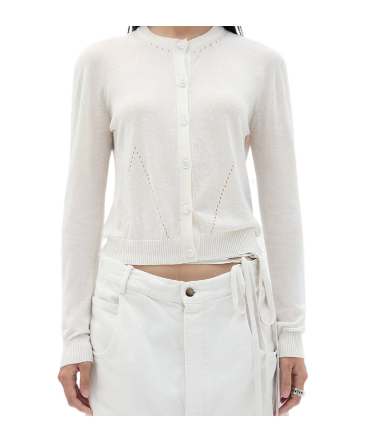 Ann Demeulemeester Bjel Button-up Cardigan In White