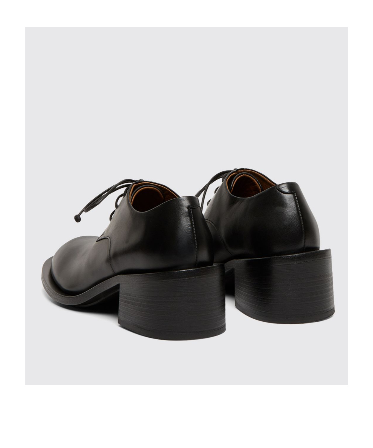 Marsèll 60mm Block-heel Lace-up Shpes In Black