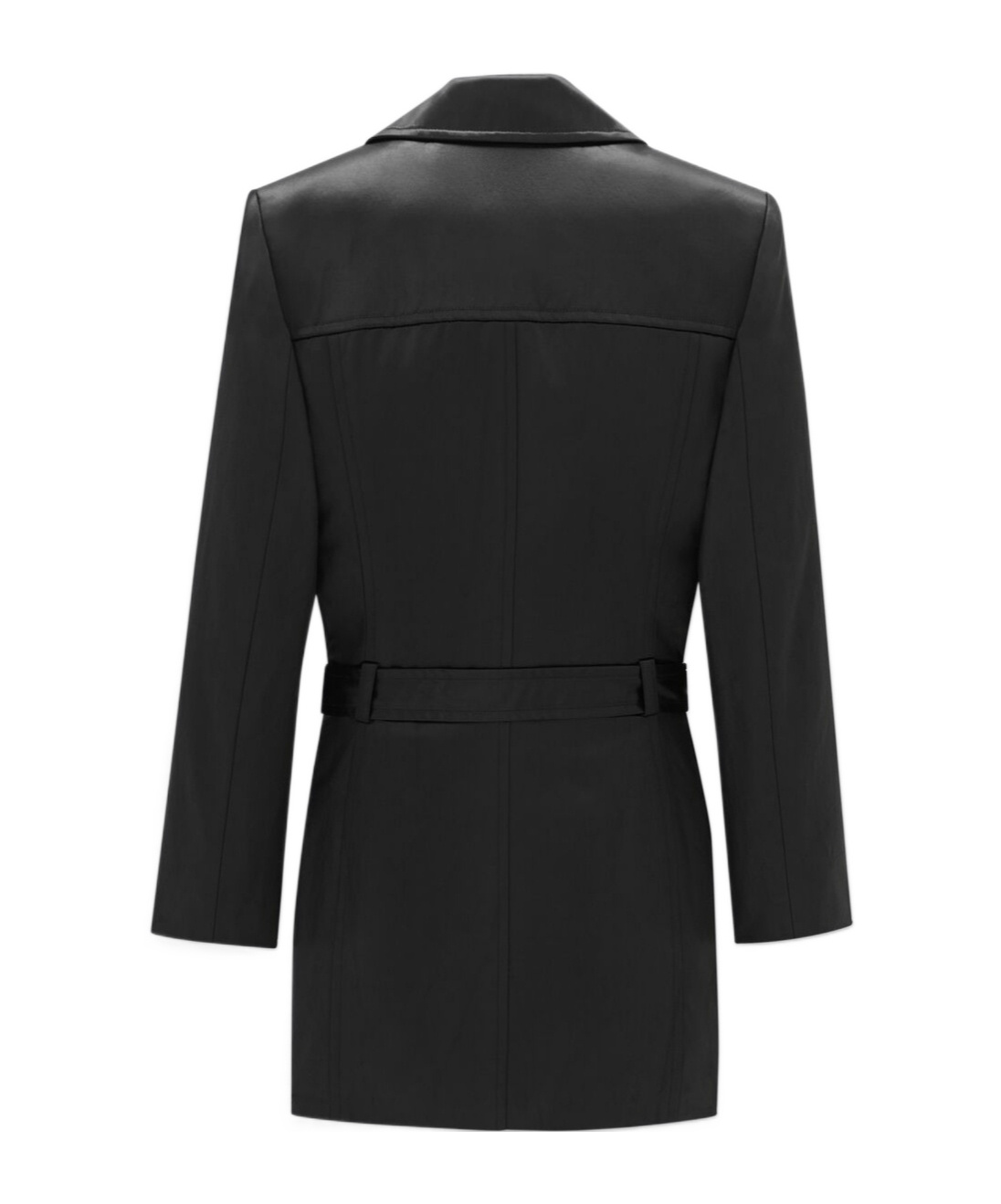 Saint Laurent Saharienne Double-breasted Blazer In Black