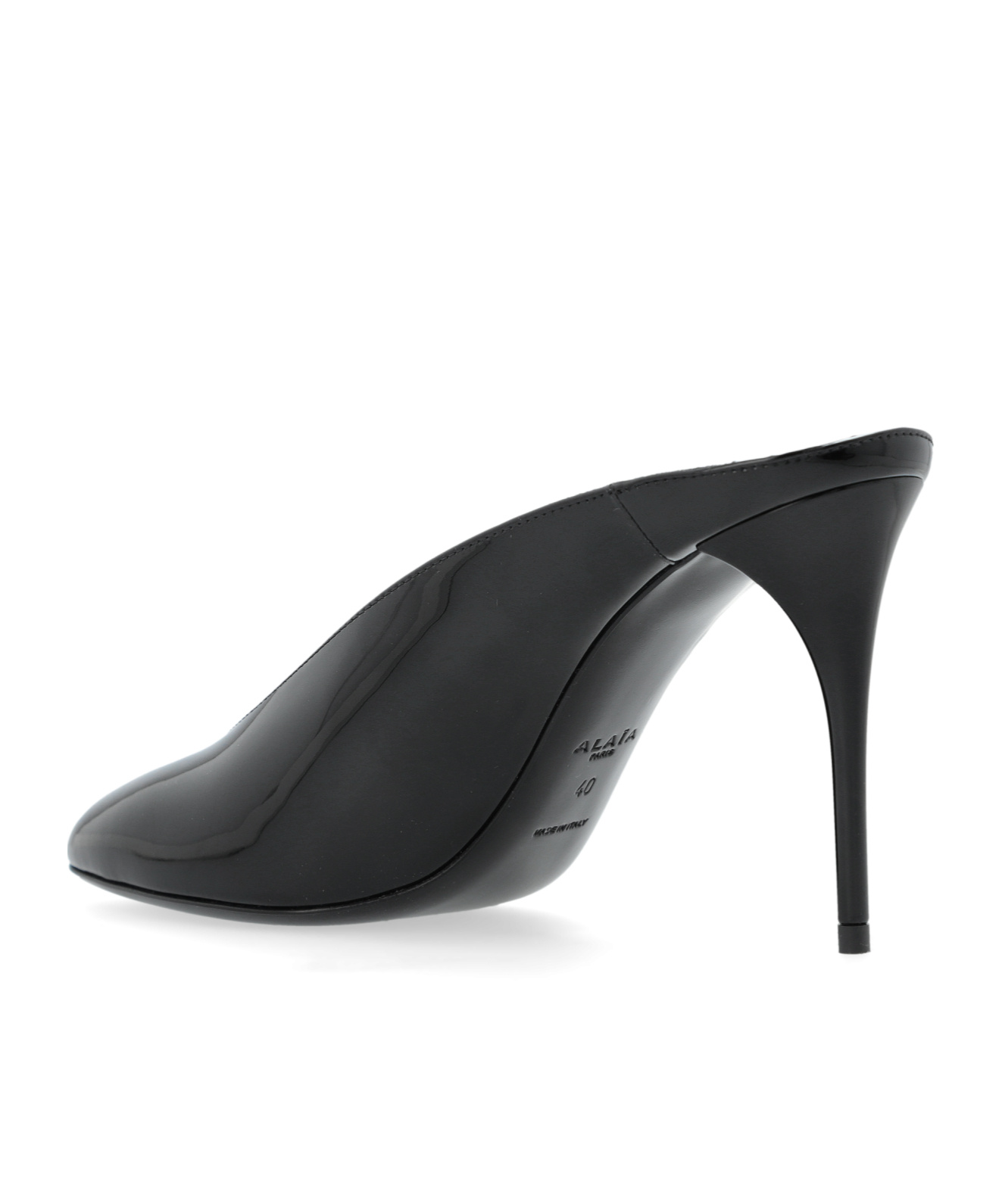 Alaïa Round-headed High-heeled Sandals In Black
