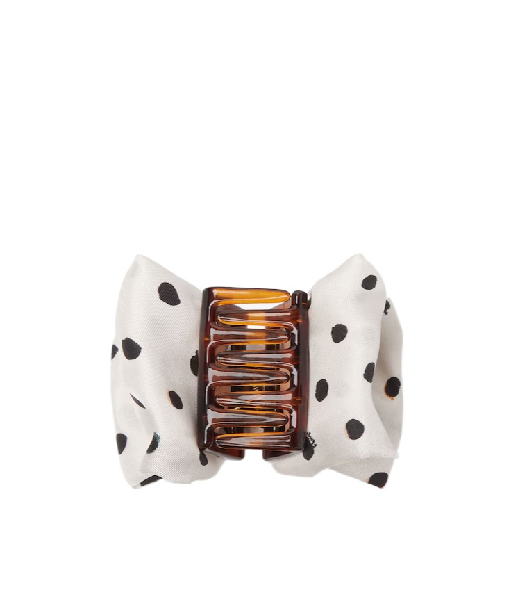 Fendi Hair Clip In White