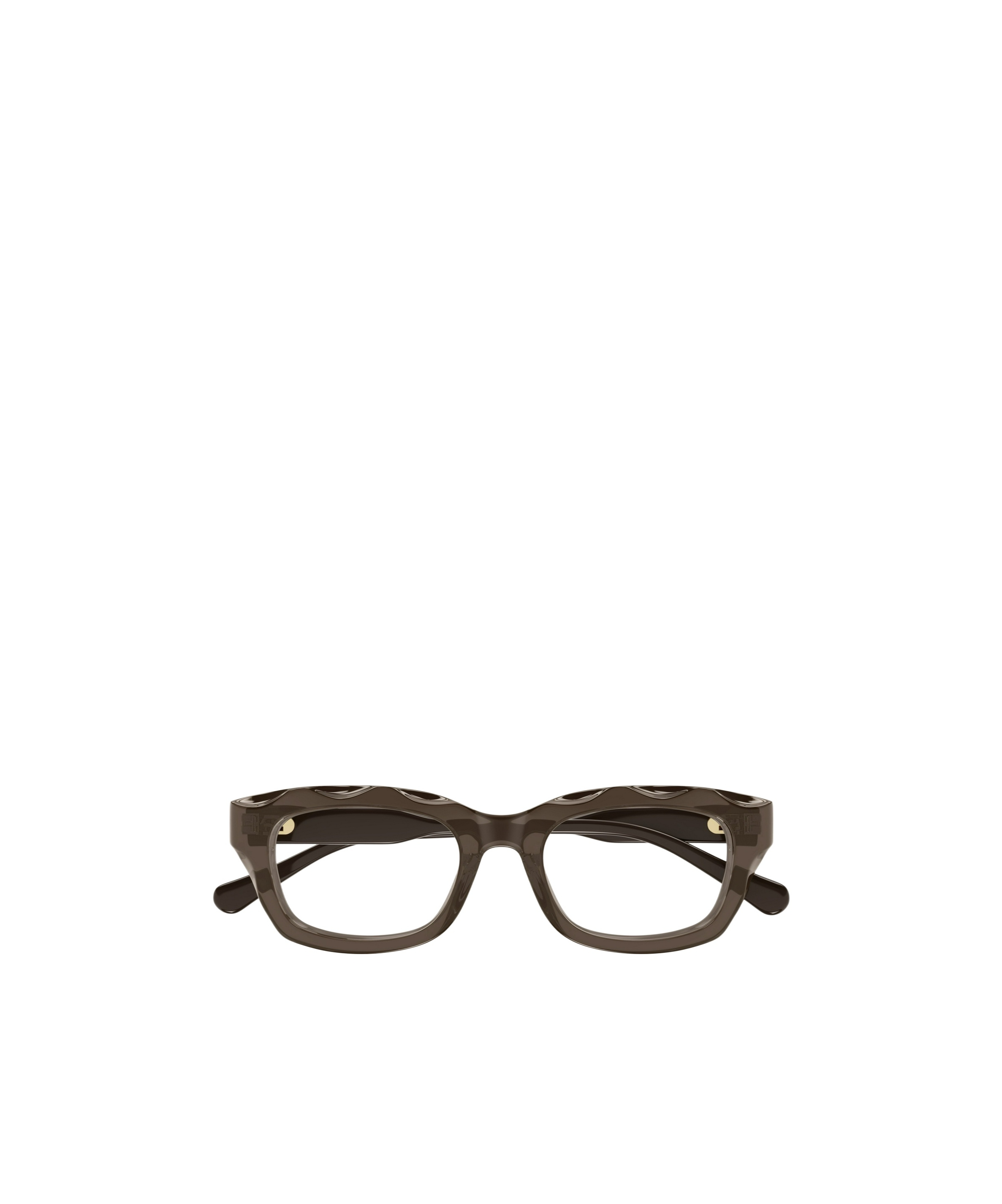 Chloé Full-frame Flat Mirror In Brown
