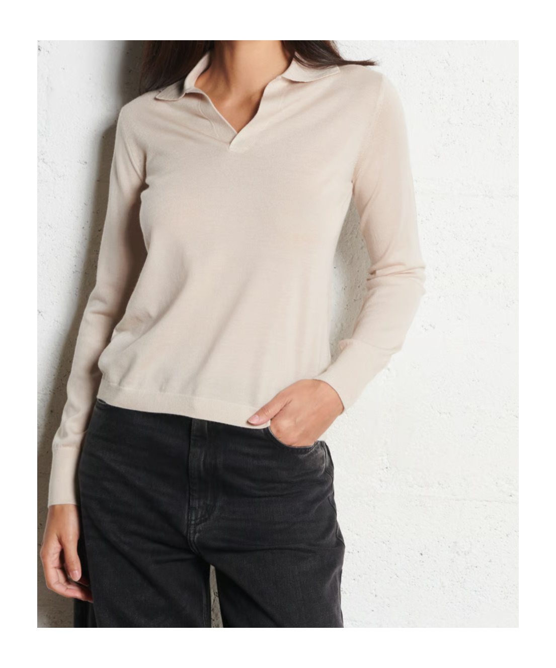 Weekend Max Mara Cappa Knitted Polo Shirt In Brown