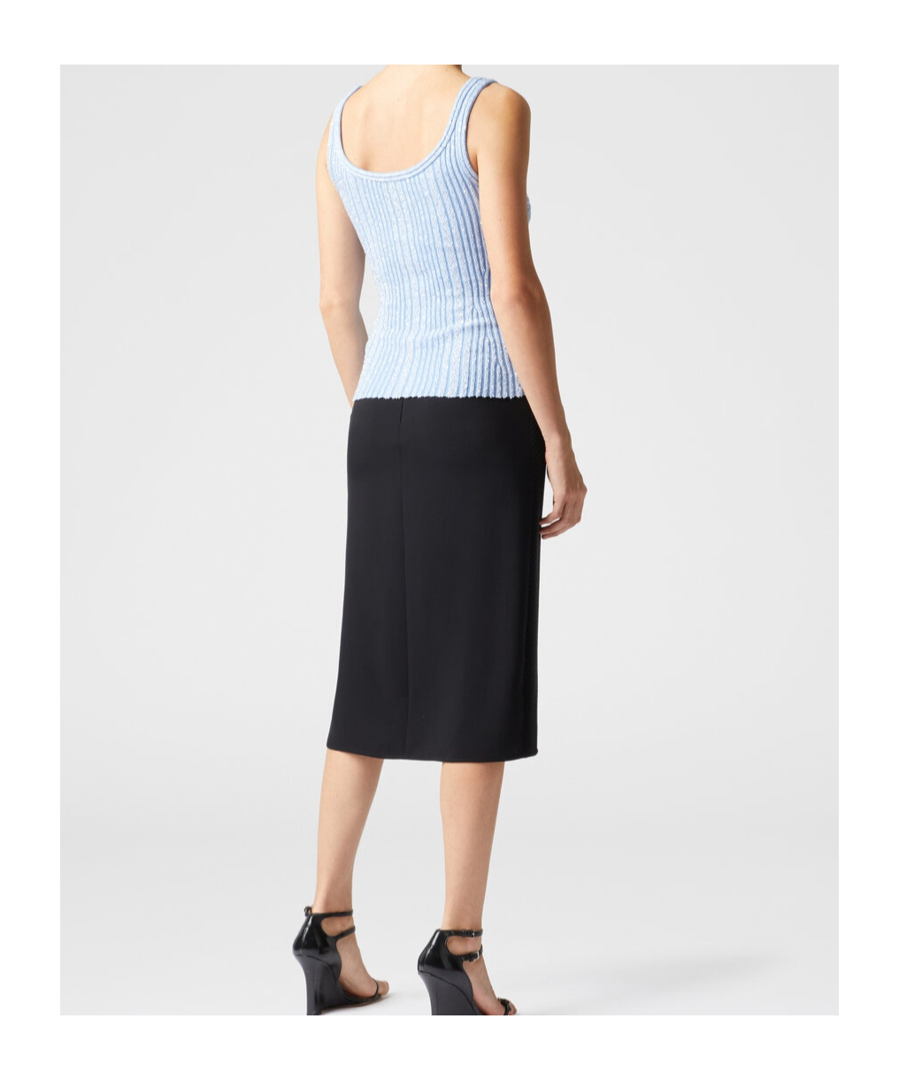 Shop Missoni Sequin-embellished Top In Blue
