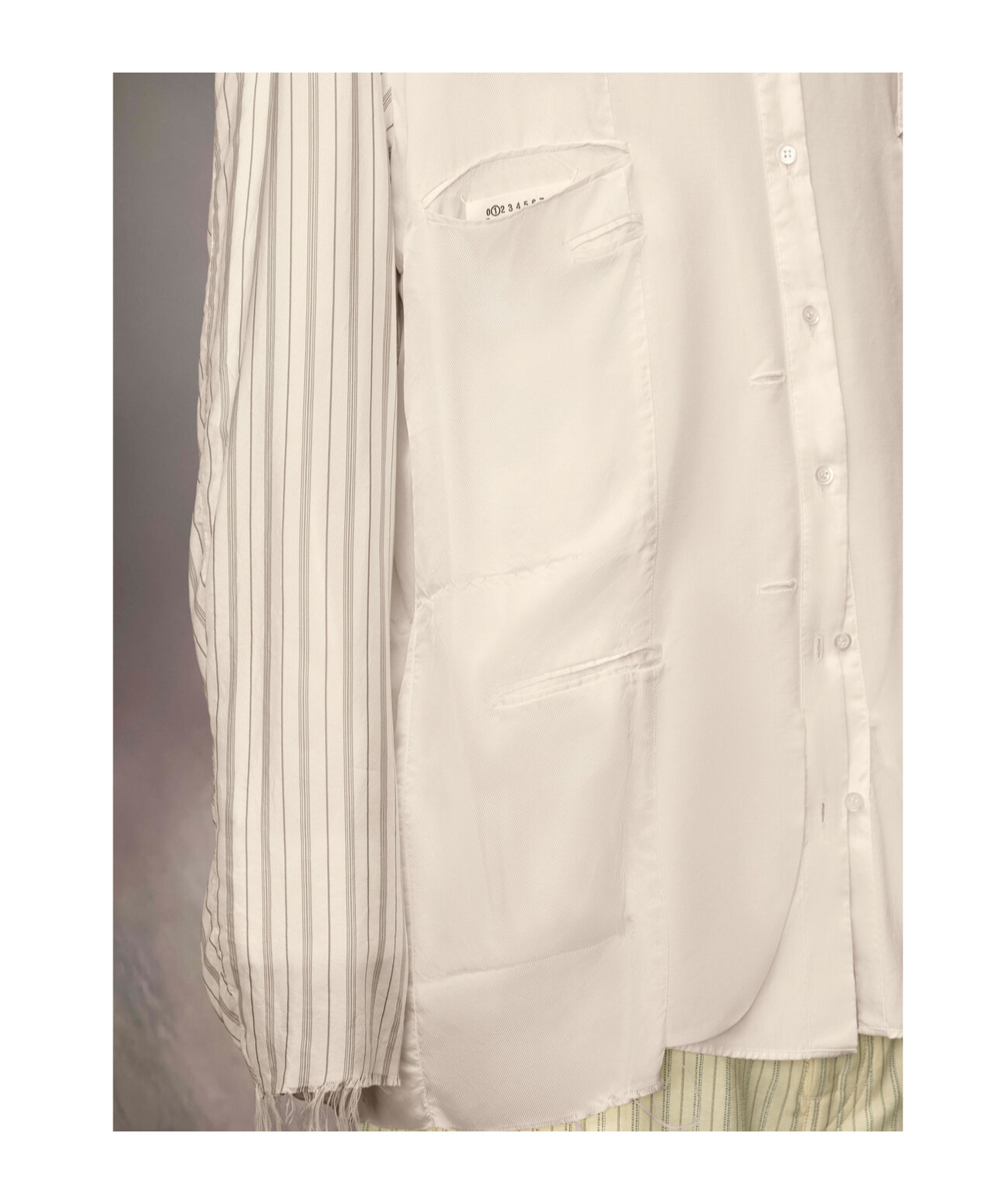 Maison Margiela Anonymity Of The Lining Jacket In White