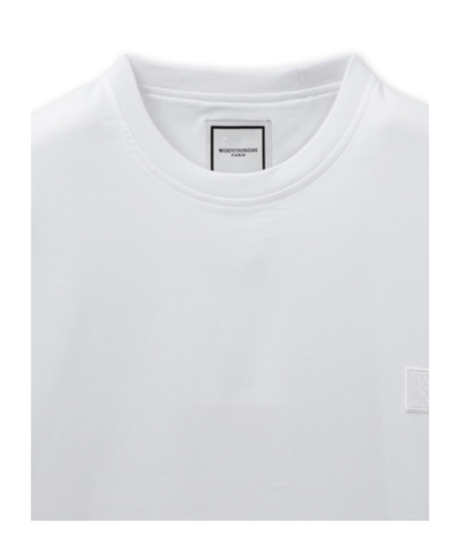 Wooyoungmi Graphic Short-sleeved T-shirt In White