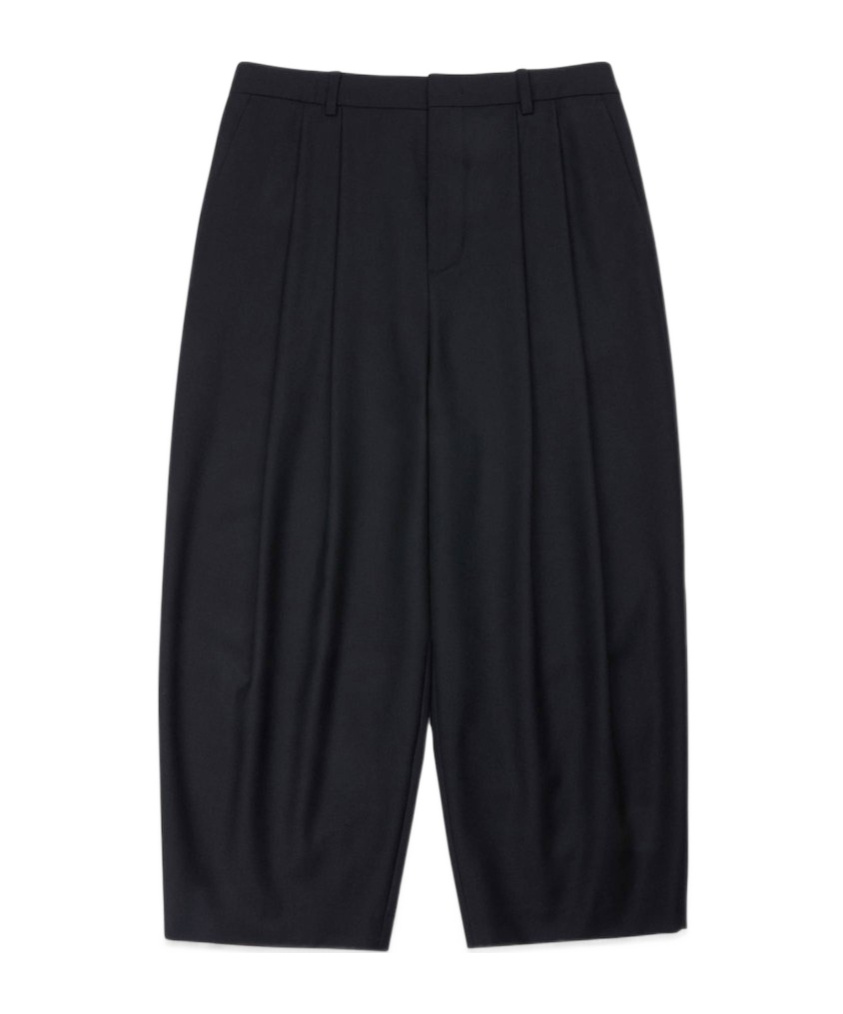 Ader Error Belt-loop Casual Pants In Black