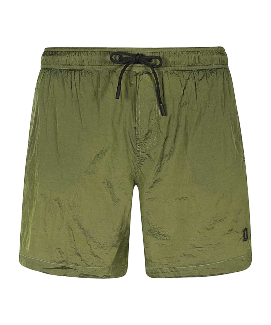 Dondup Drawstring Waist Swim Shorts In Green