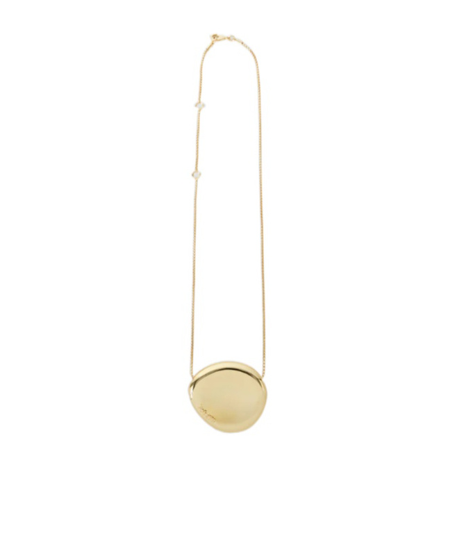 Joseph Bean Pendant Necklace In Gold