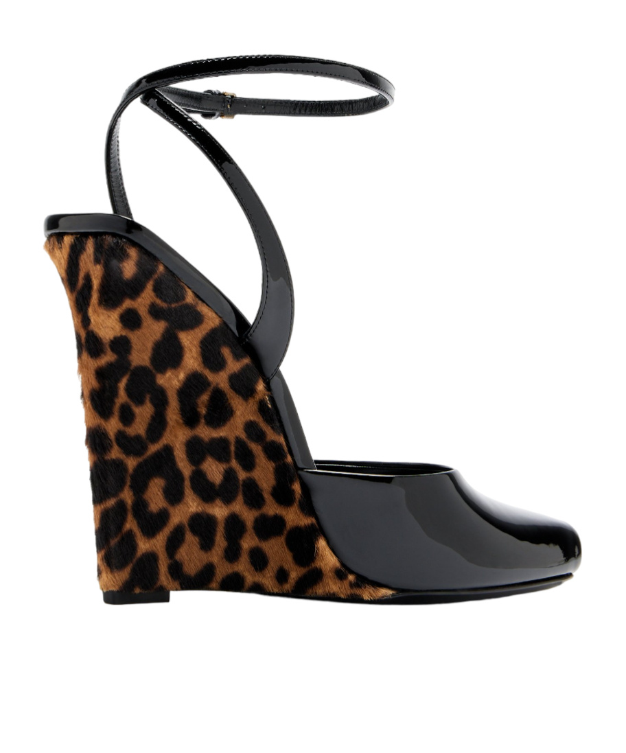 SAINT LAURENT 110MM LA SCANDALE SANDALS