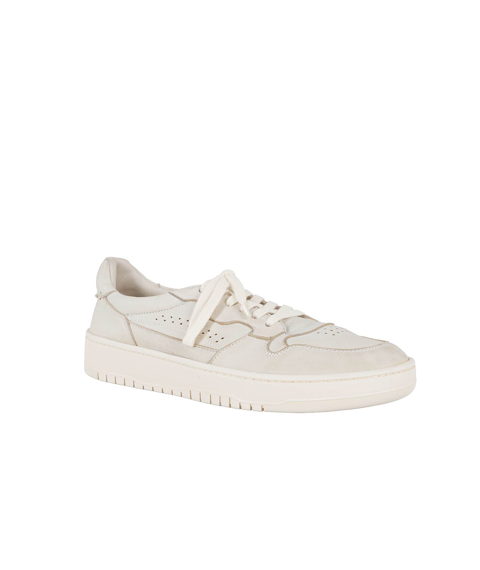 Eleventy Round Head Low-cut Sneakers In White