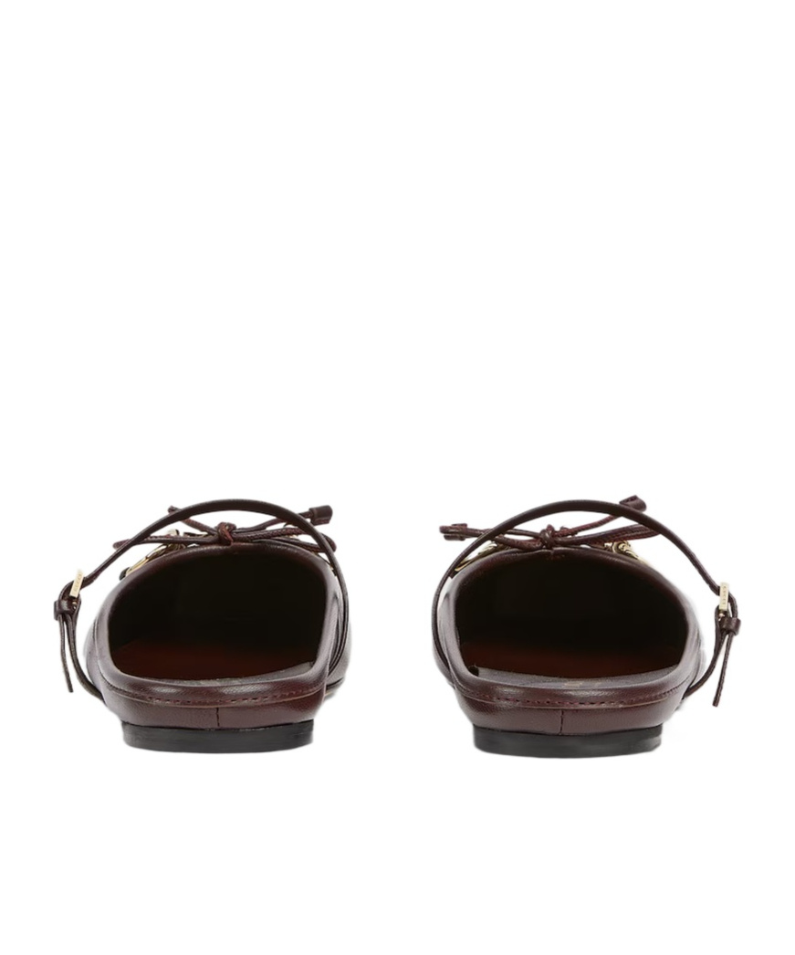 Gucci Women's Horsebit Mule In Brown