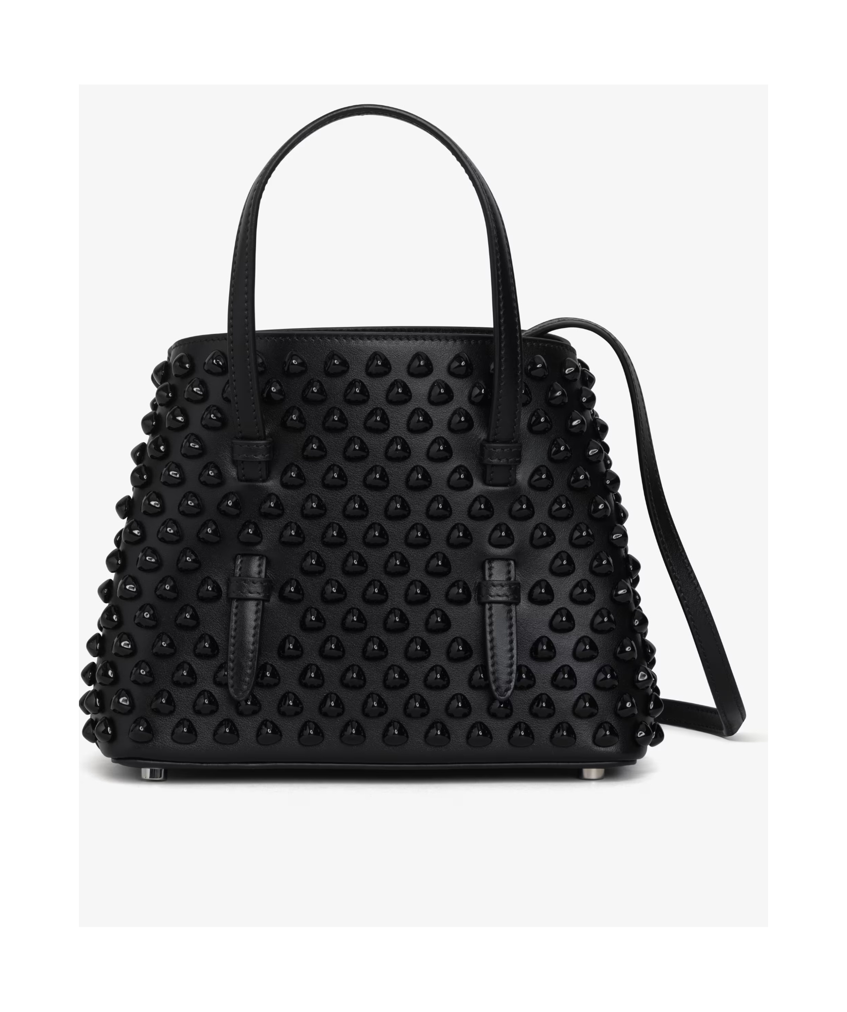 ALAÏA MINA 20 LOGO SHOULDER BAG