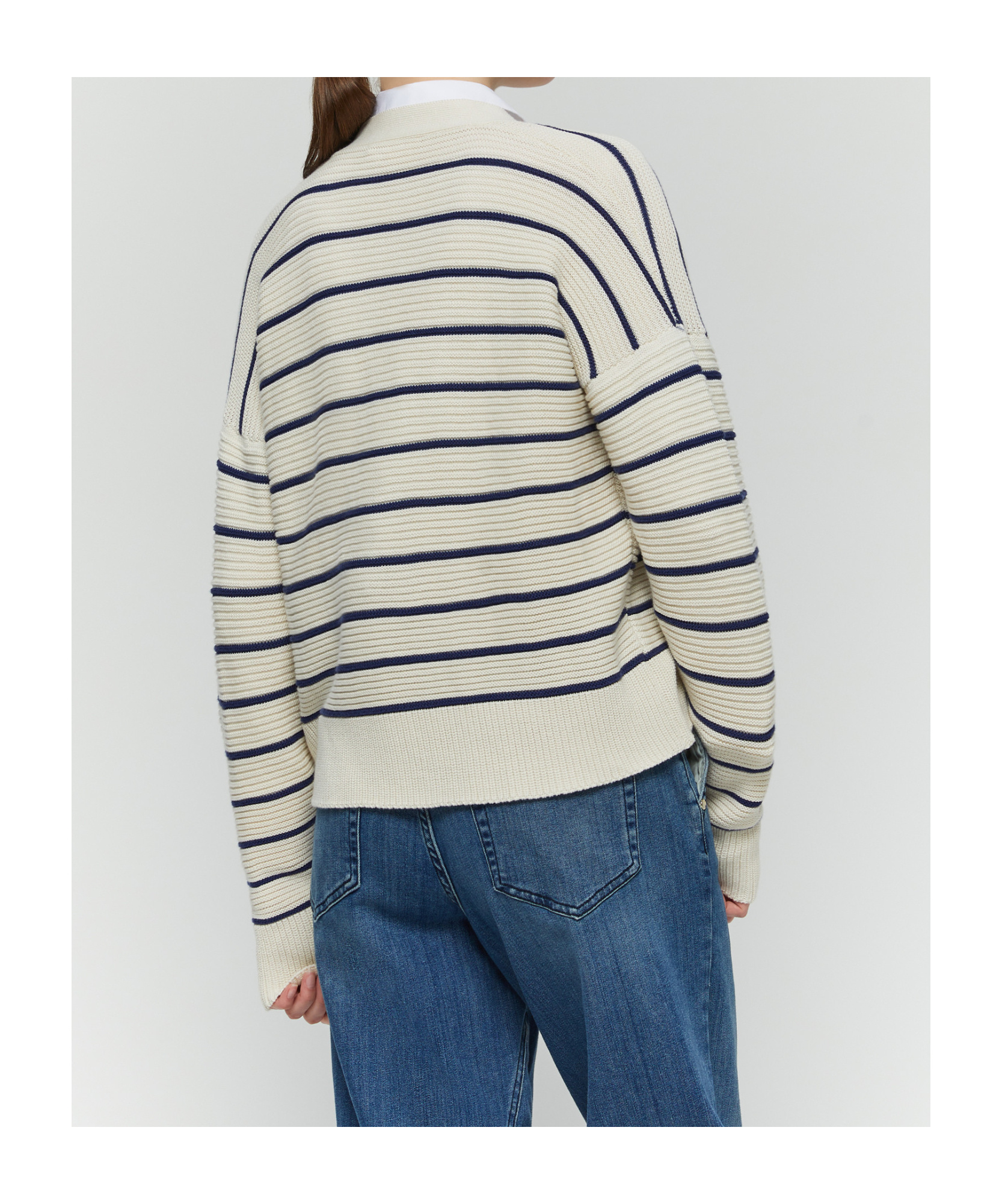 Iblues Soft Cardigan In White