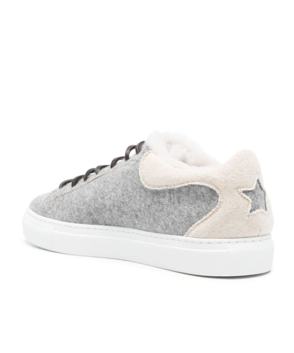 Lorena Antoniazzi Lace-up Low-cut Casual Shoes In White