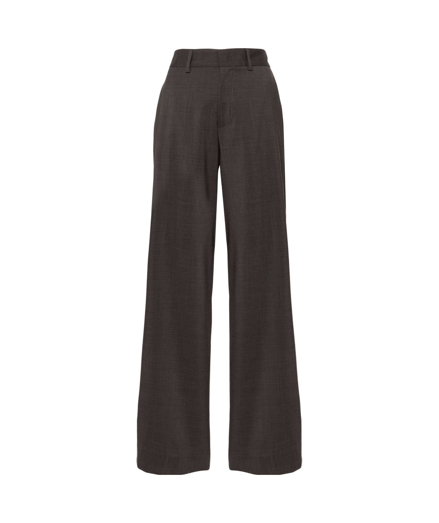 P.a.r.o.s.h . Lillie Pressed-crease Wide-leg Pants In Black