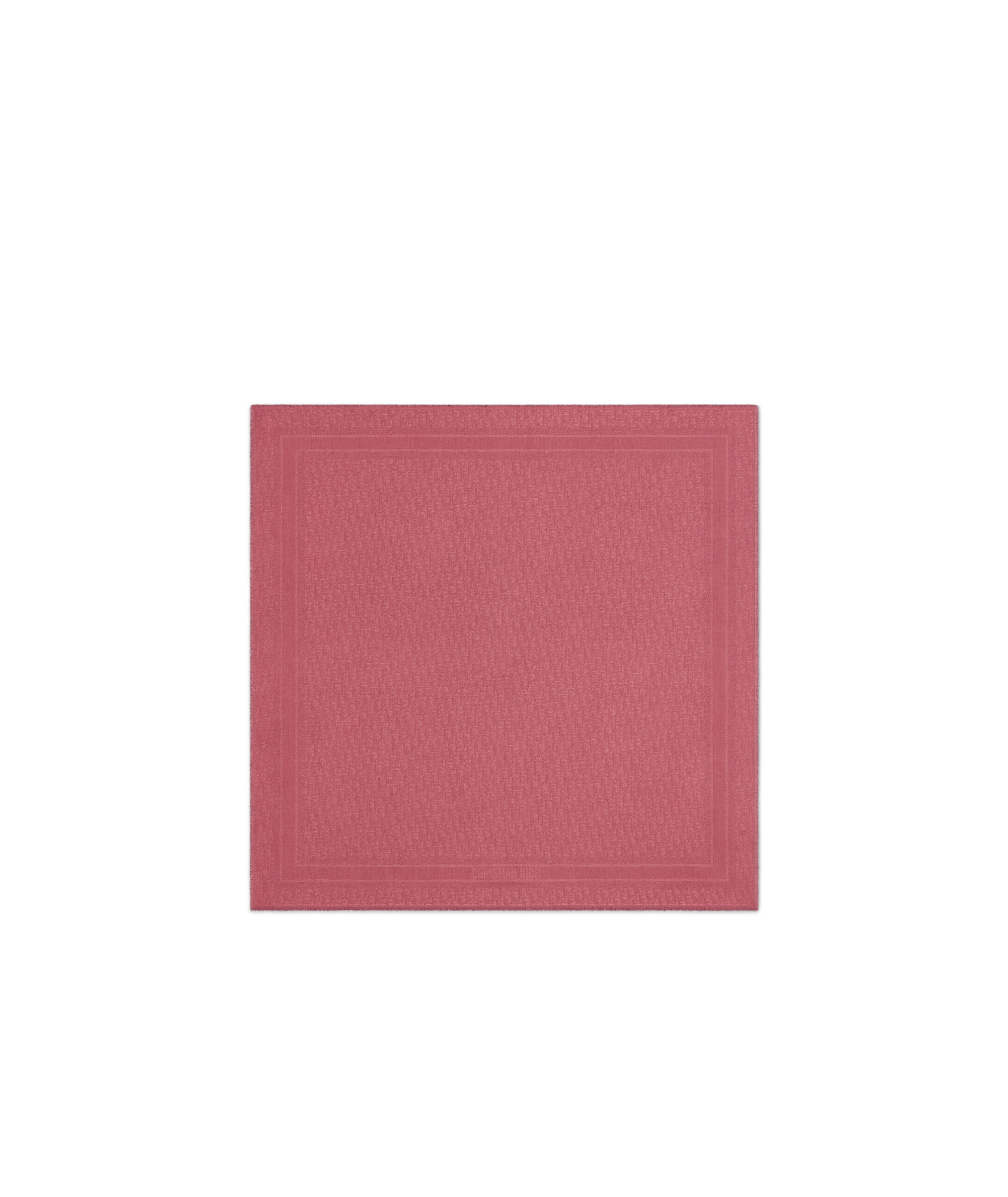 Shop Dior Oblique Shawl In Pink