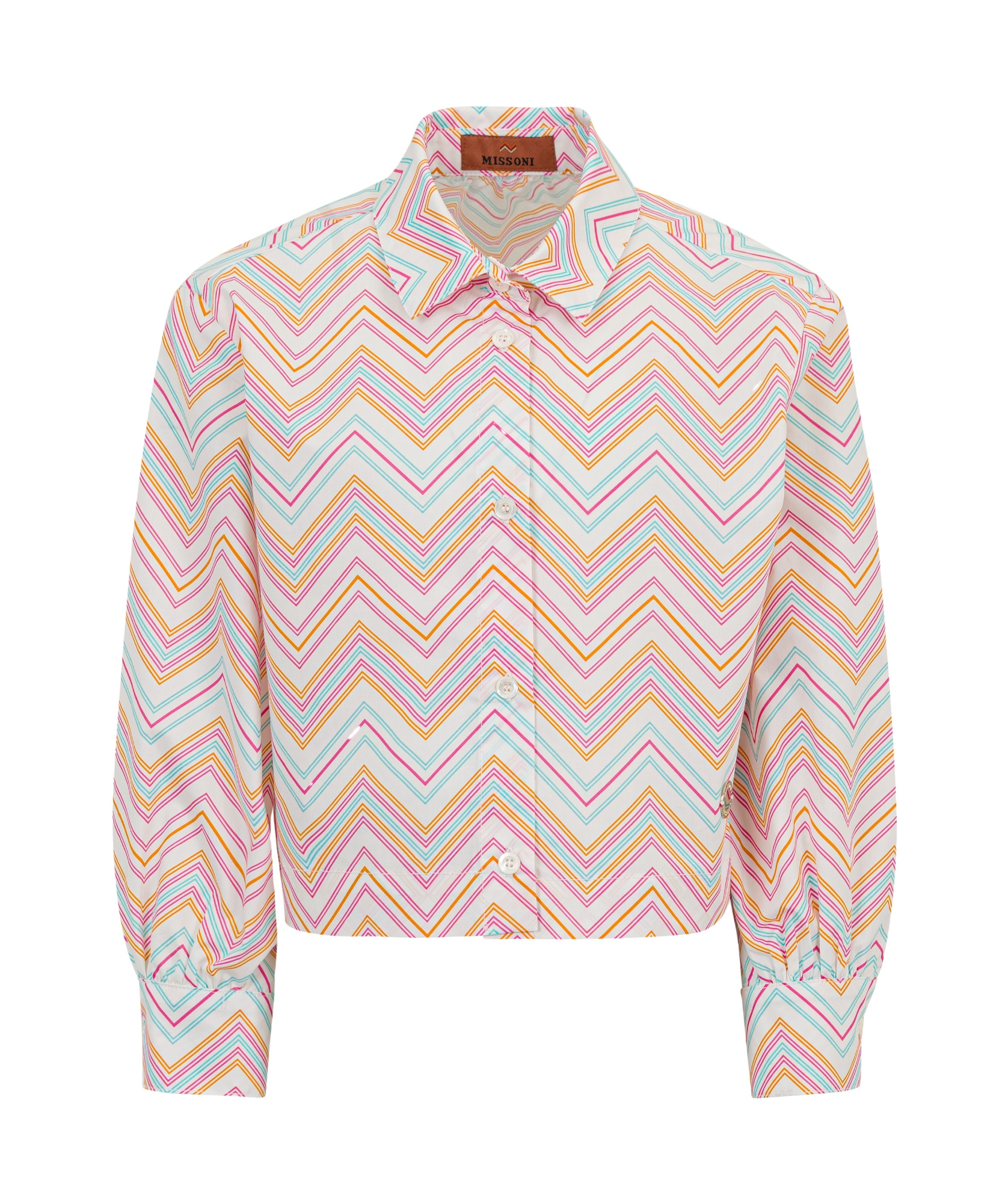 Missoni Long Sleeve Shirt In White