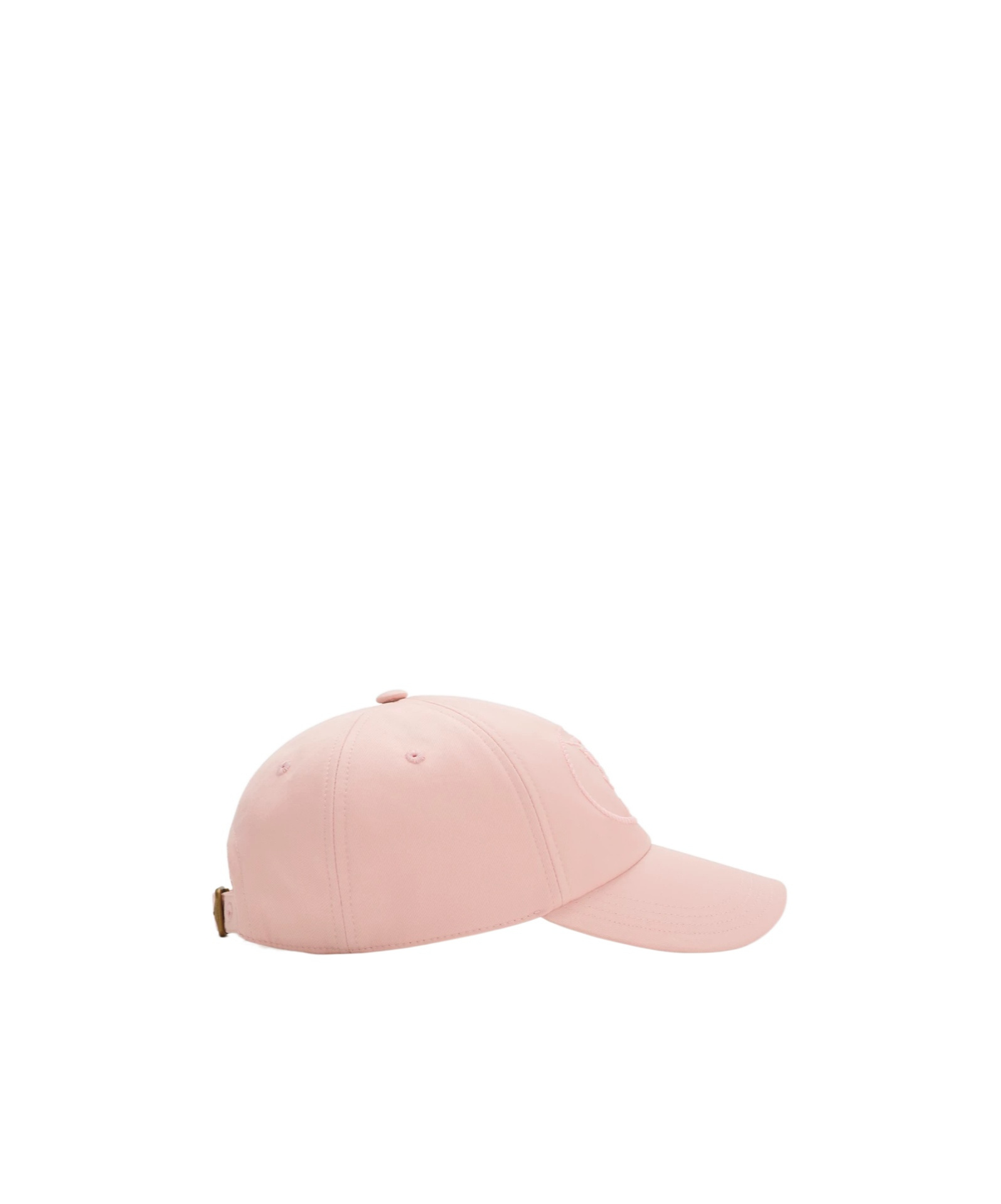 Burberry Knight Stamp Gabardine Baseball Cap In Flora