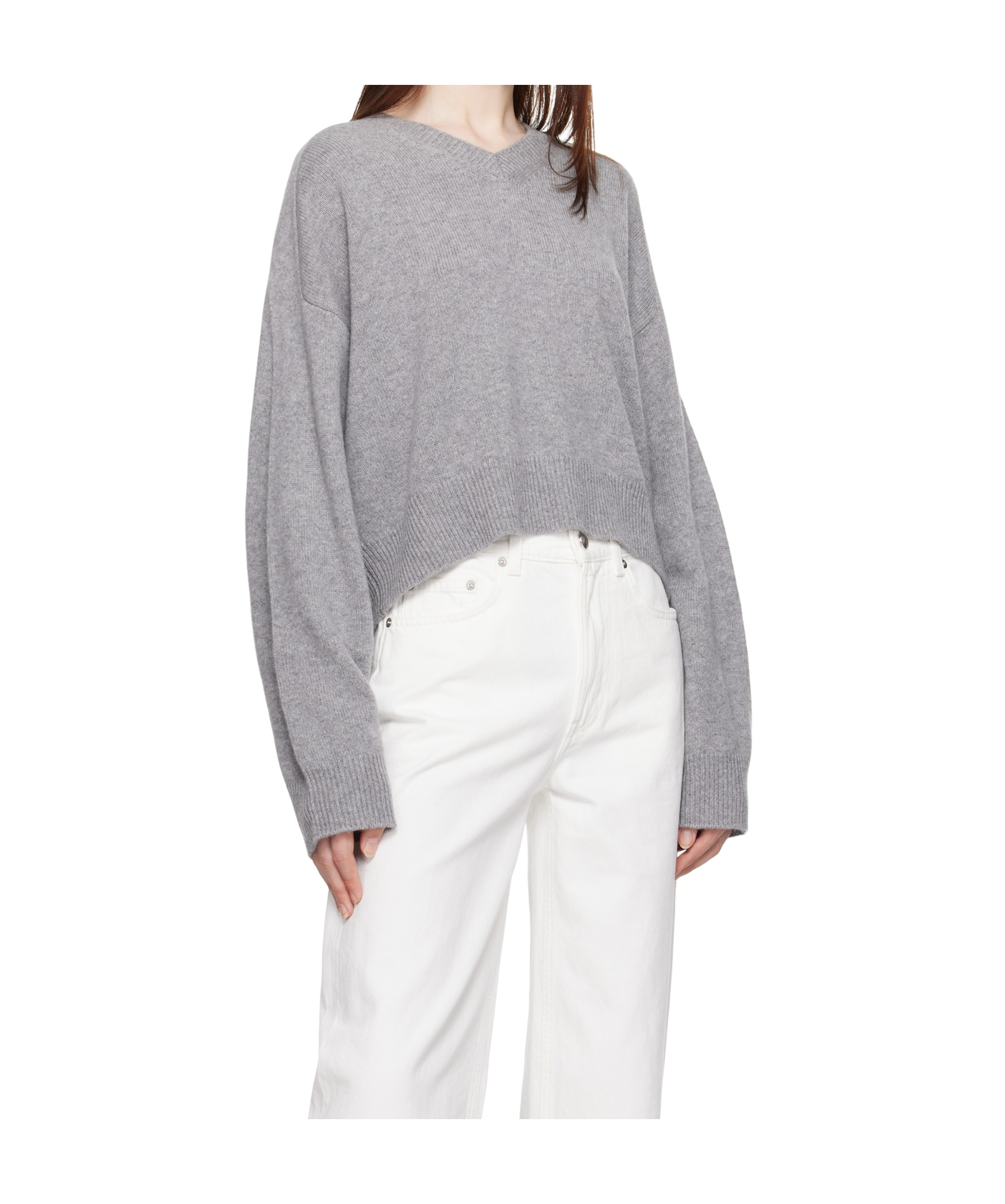 LOULOU STUDIO LONG SLEEVE SWEATER