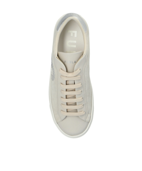 Furla Round Head Low-cut Casual Shoes In Gray