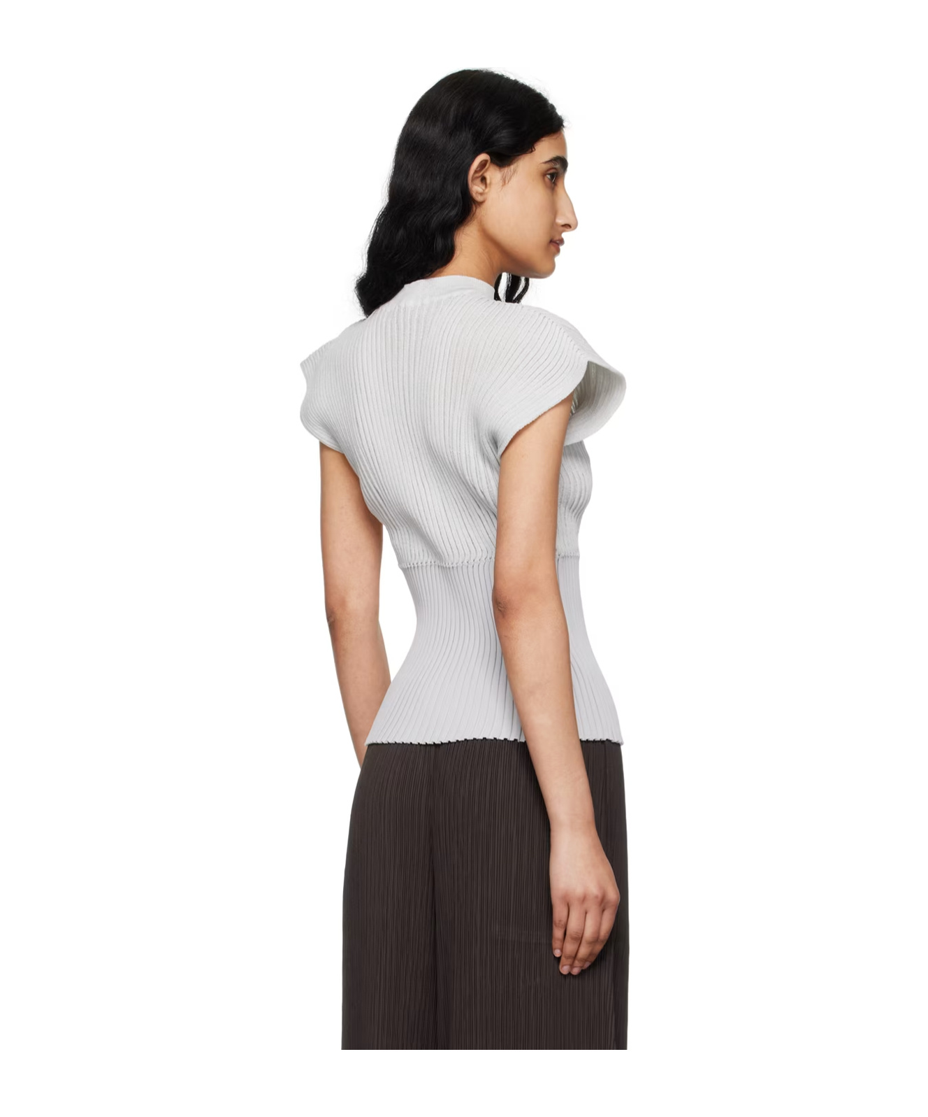 ISSEY MIYAKE SENSU STAND-COLLAR T-SHIRT