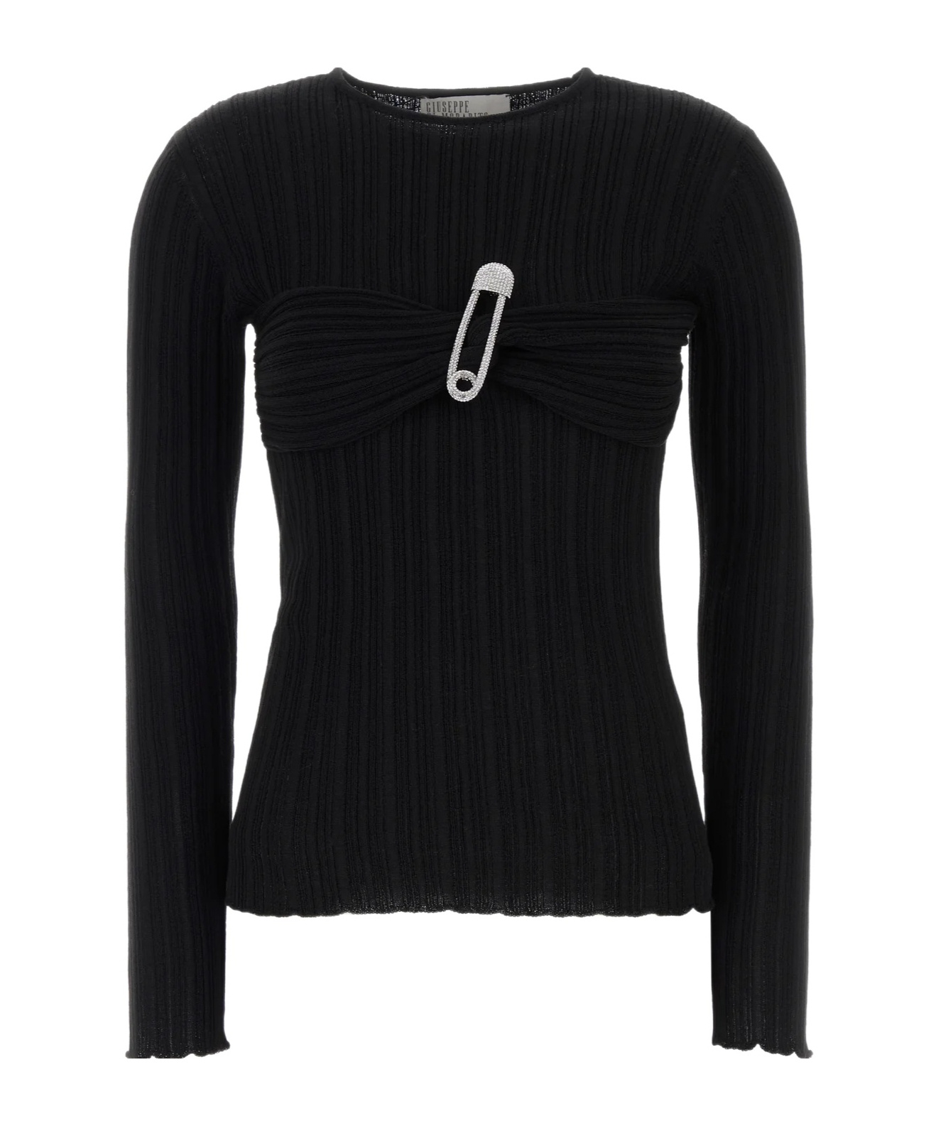 Giuseppe Di Morabito Long-sleeved Tops In Black