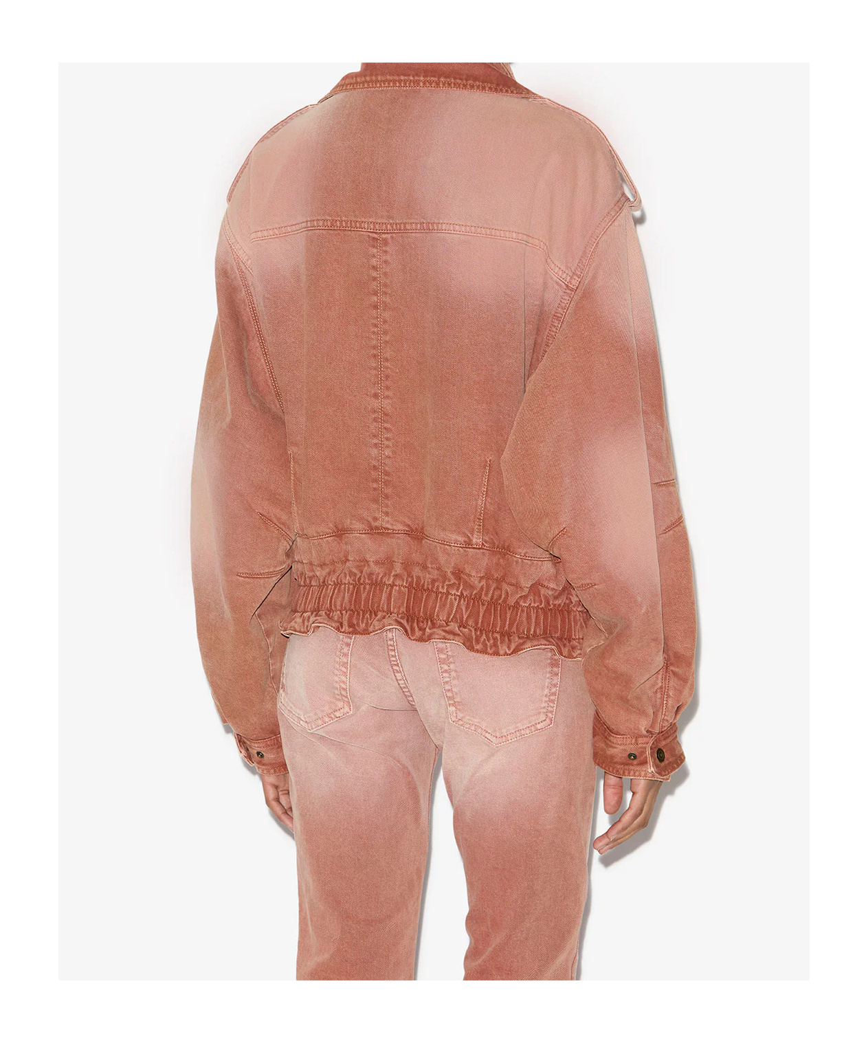 Shop Isabel Marant Aneli Jacket In Burnt Henna