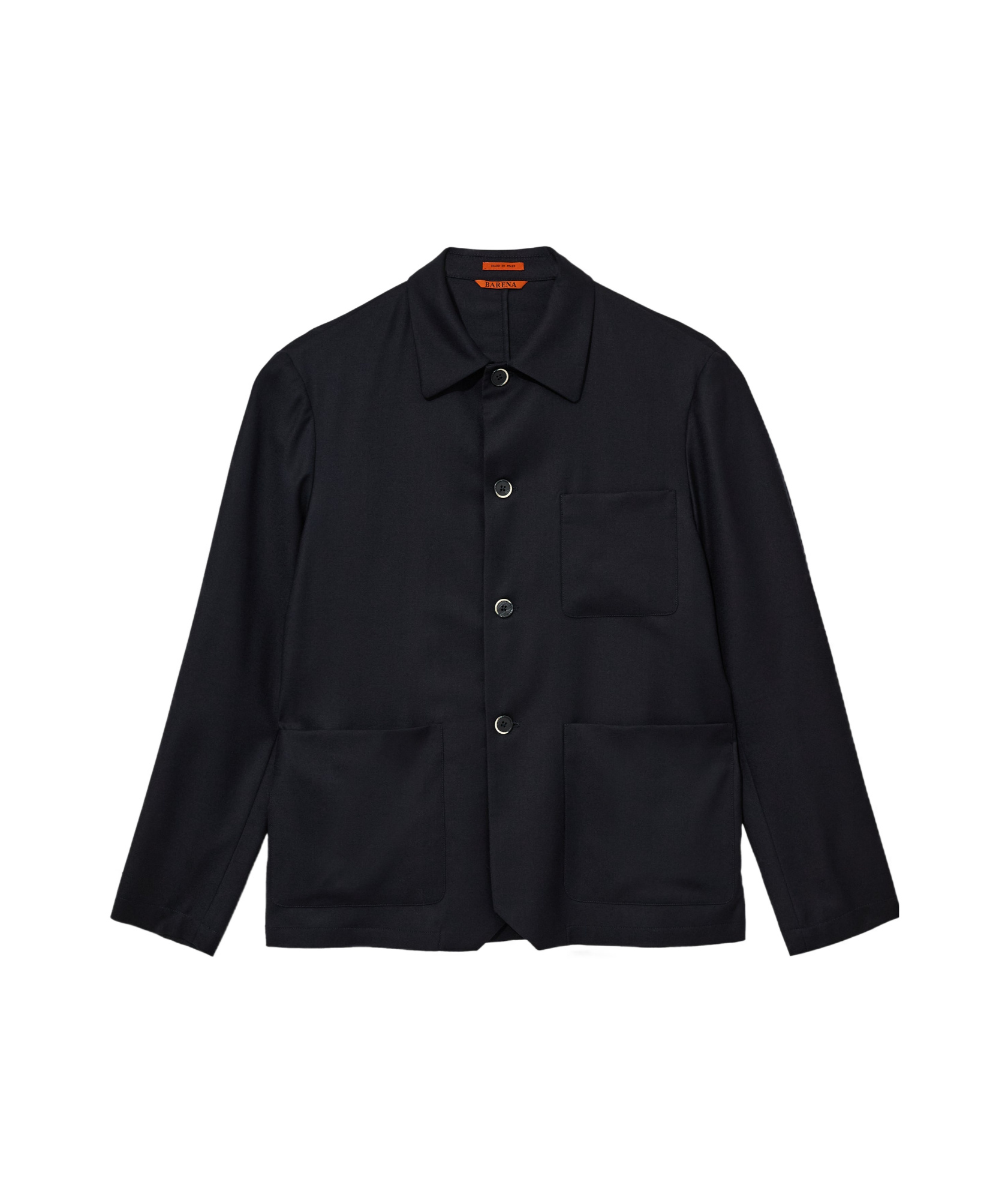 Barena Venezia Single Breasted Casual Jacket In Black