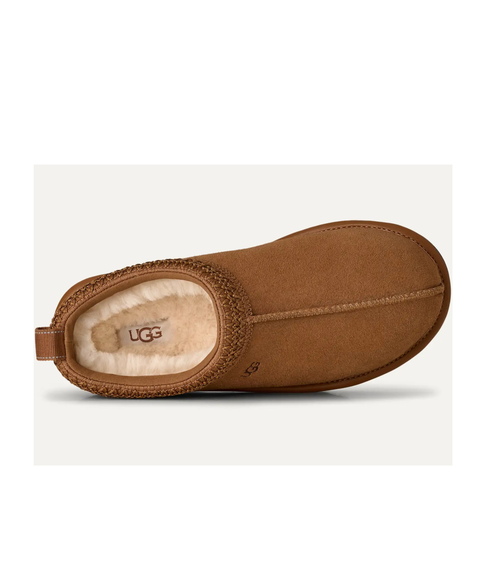 Ugg Round-toe Flat Shoes In Brown
