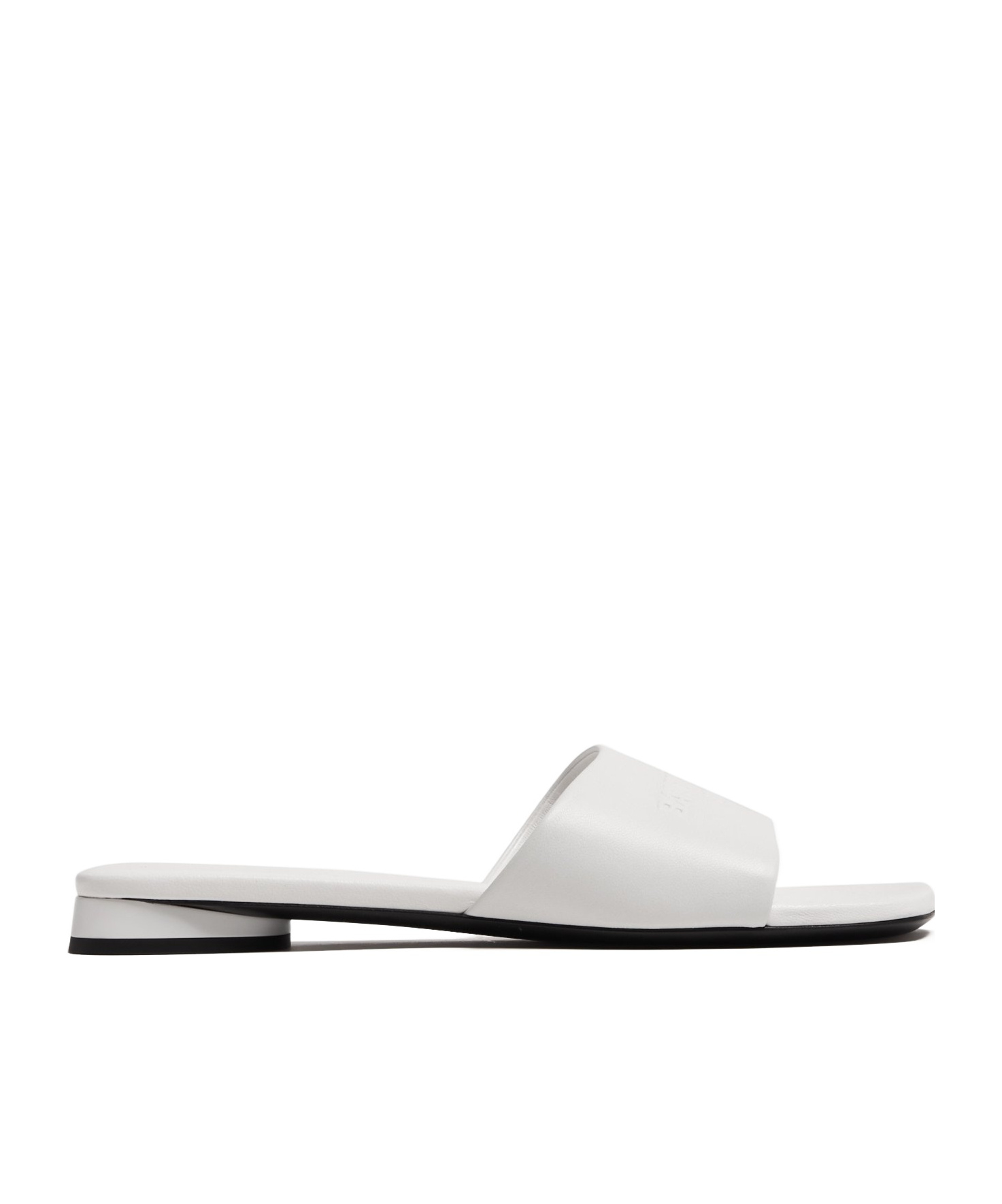 Balenciaga Flat Shoes Light And Natural In White