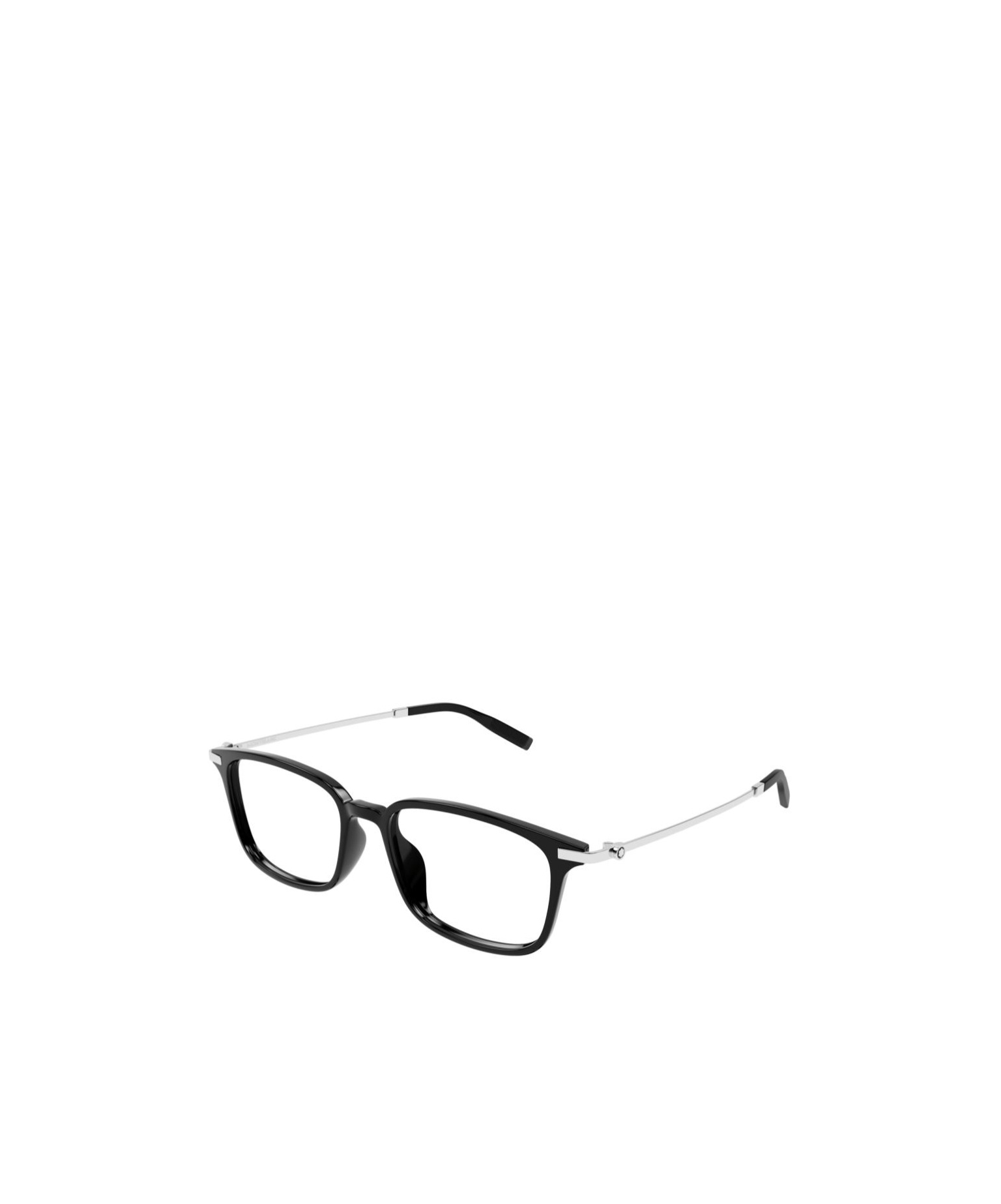 Montblanc Eyewear Square Frame Glasses In Black