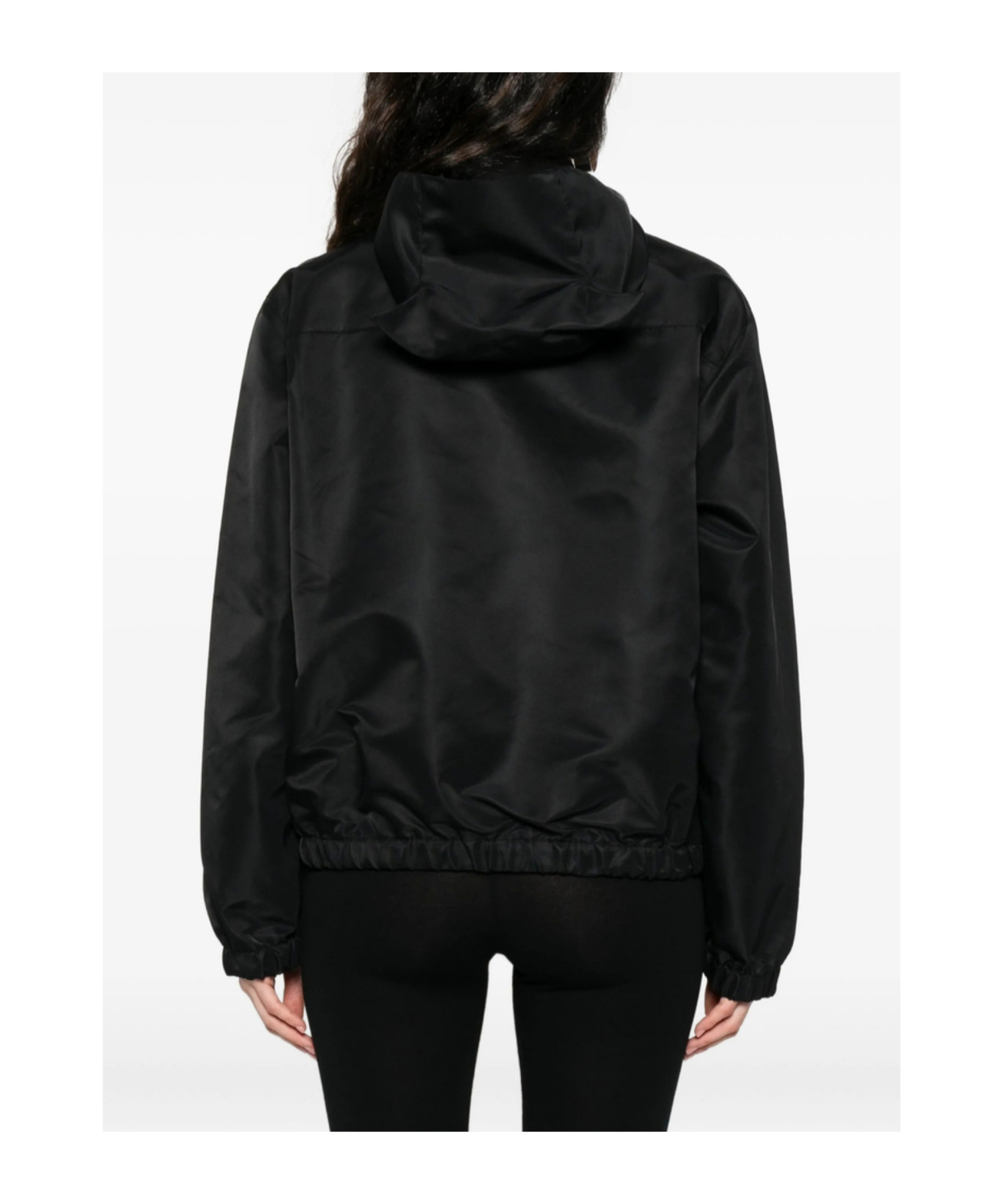 Coperni Hooded Zip-up Casual Jacket In Black