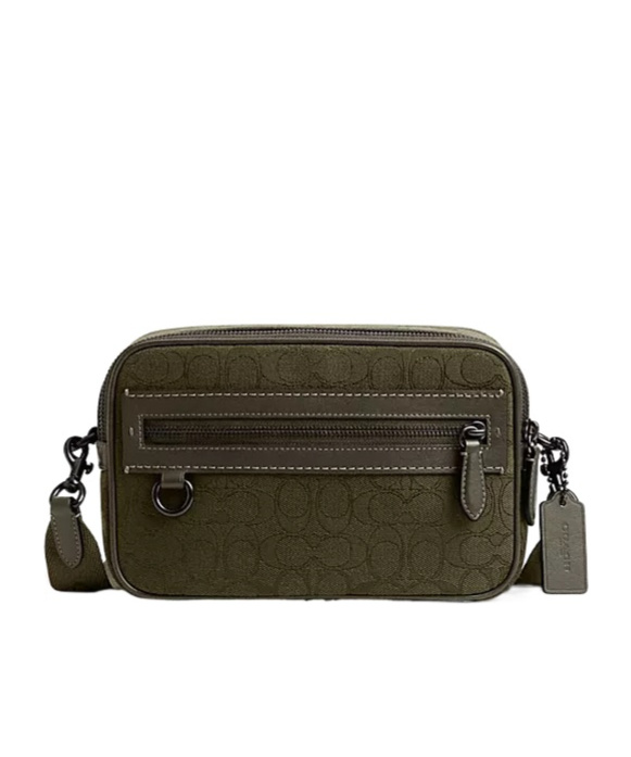 Coach Theo Classic Signature Shoulder Bag
