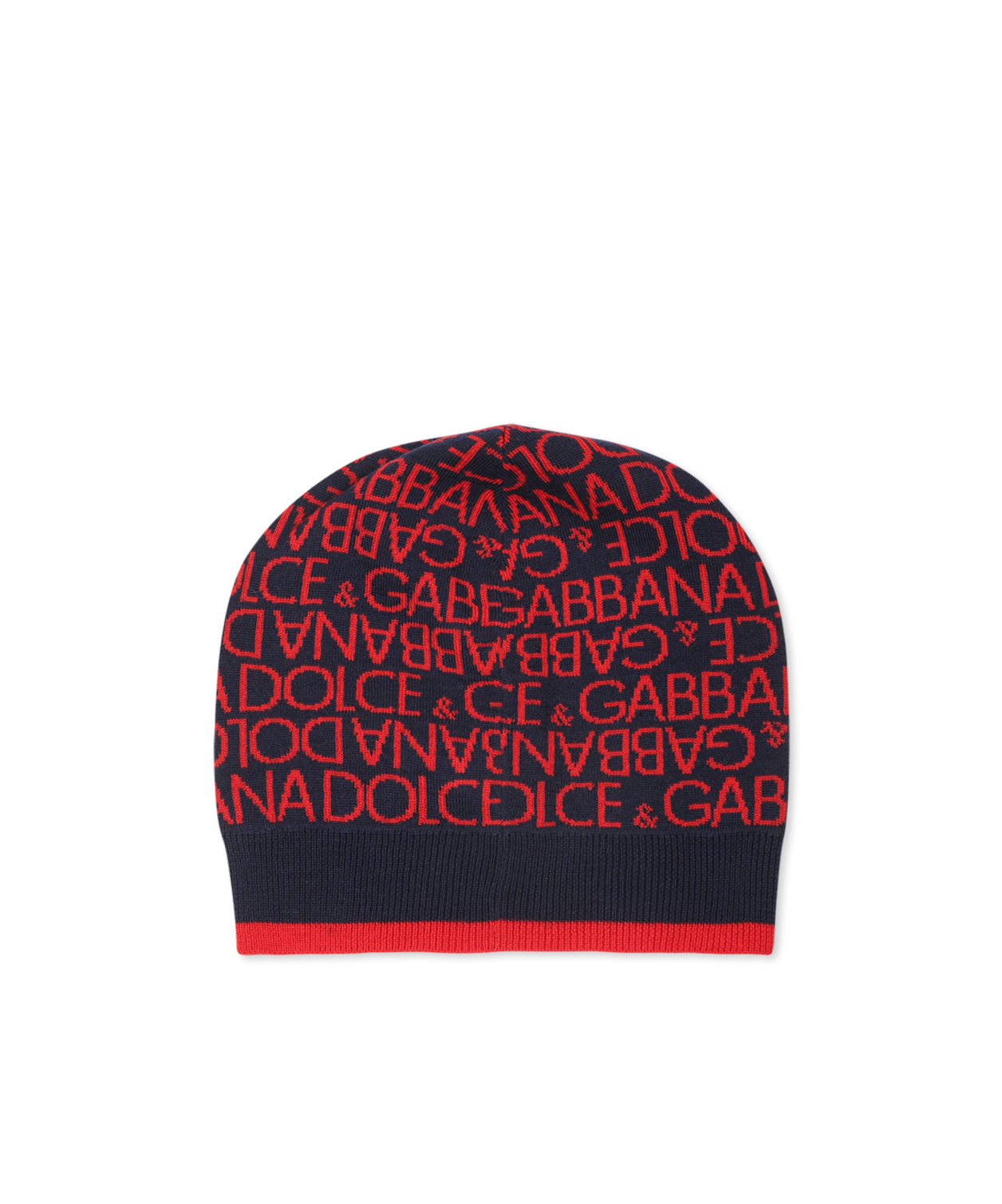 Dolce & Gabbana Knitting Hat In Black