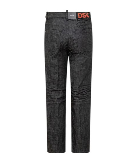 Dsquared2 Medium-rise Flared Jeans In Black