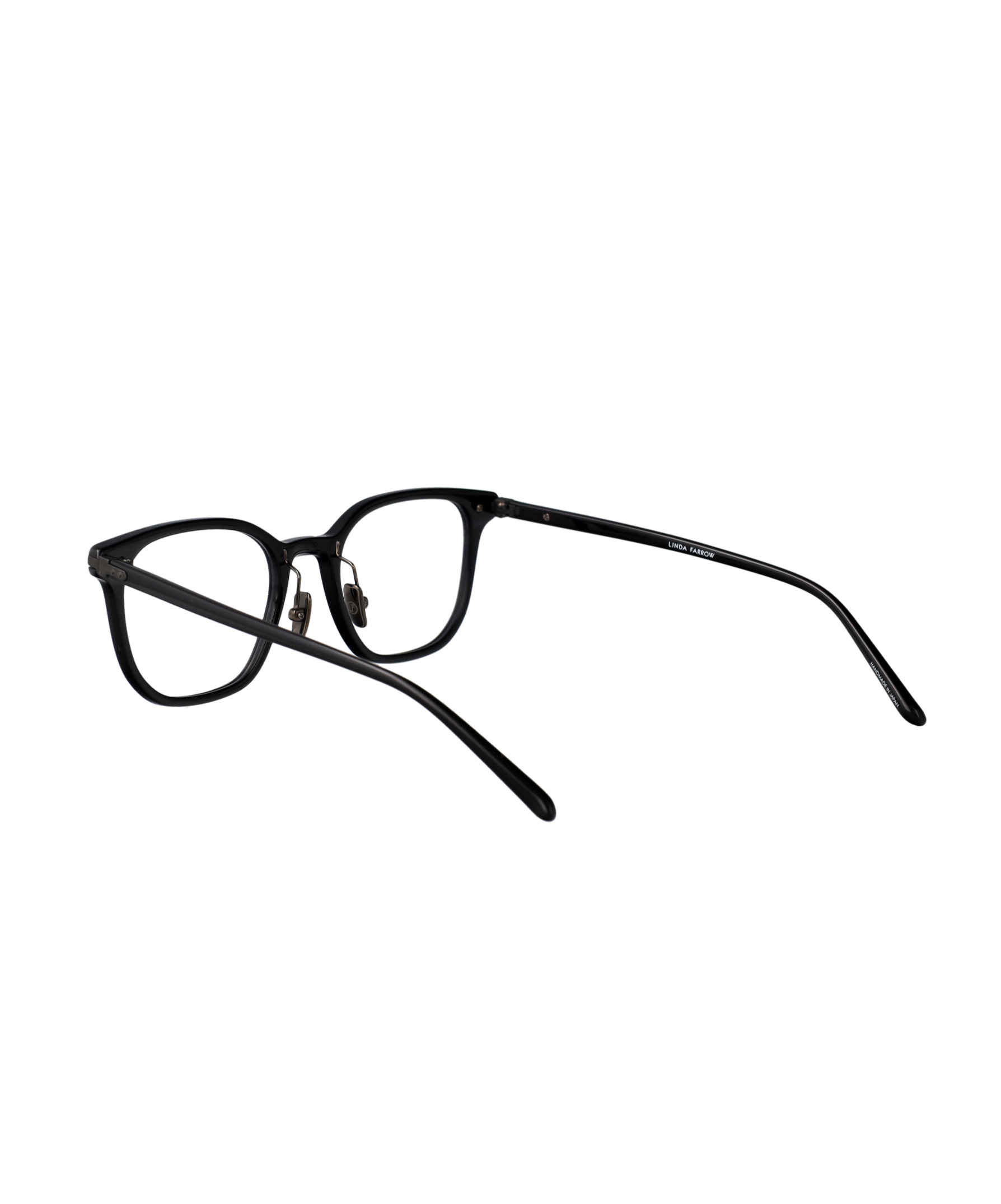 Linda Farrow Hopkin Rectangle Glasses In Black