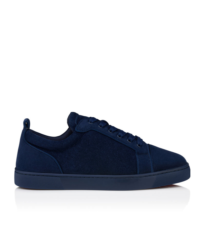 Christian Louboutin Men Louis Junior Sneakers In Blue
