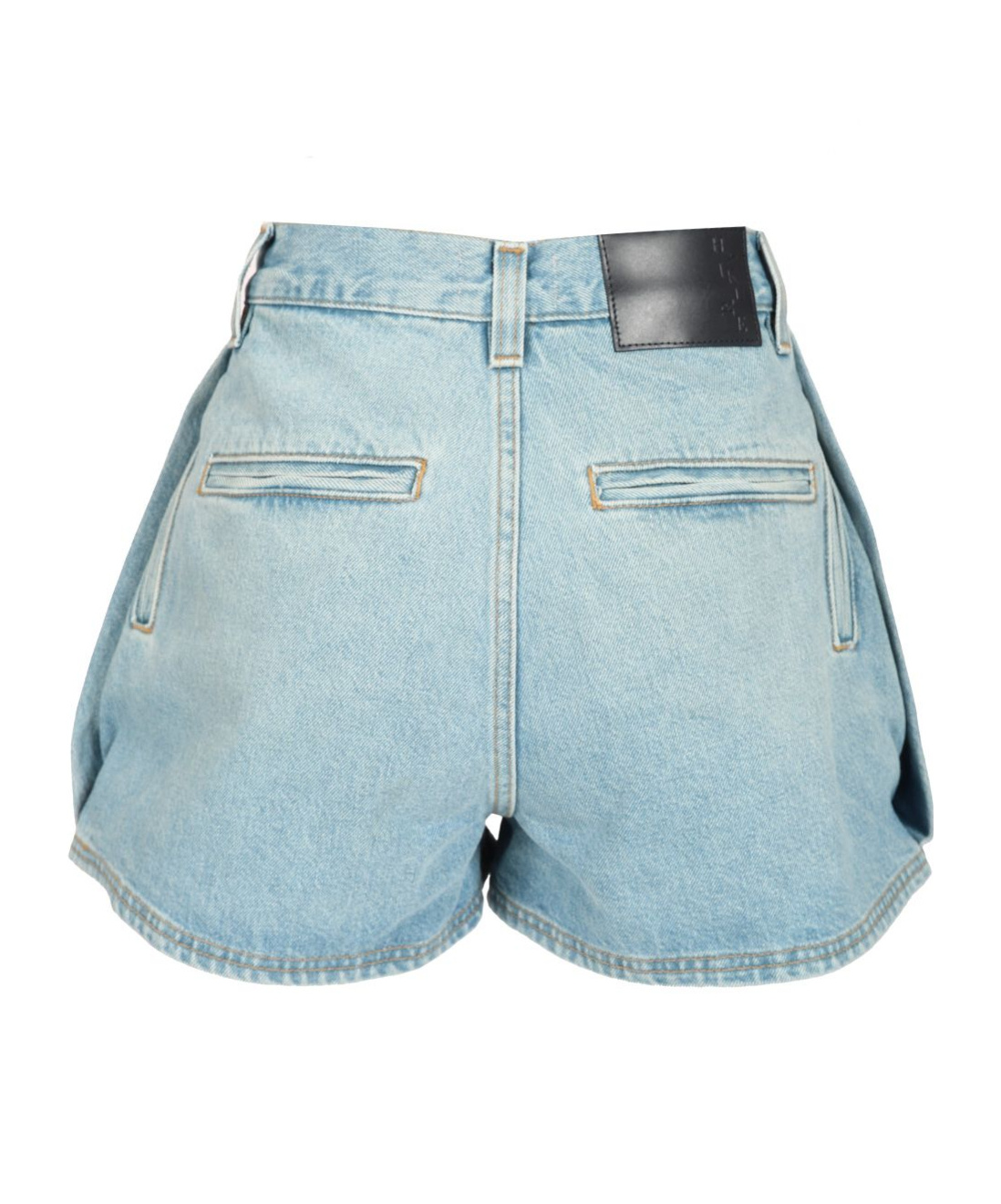 Haikure Ashley Denim Shorts In Green
