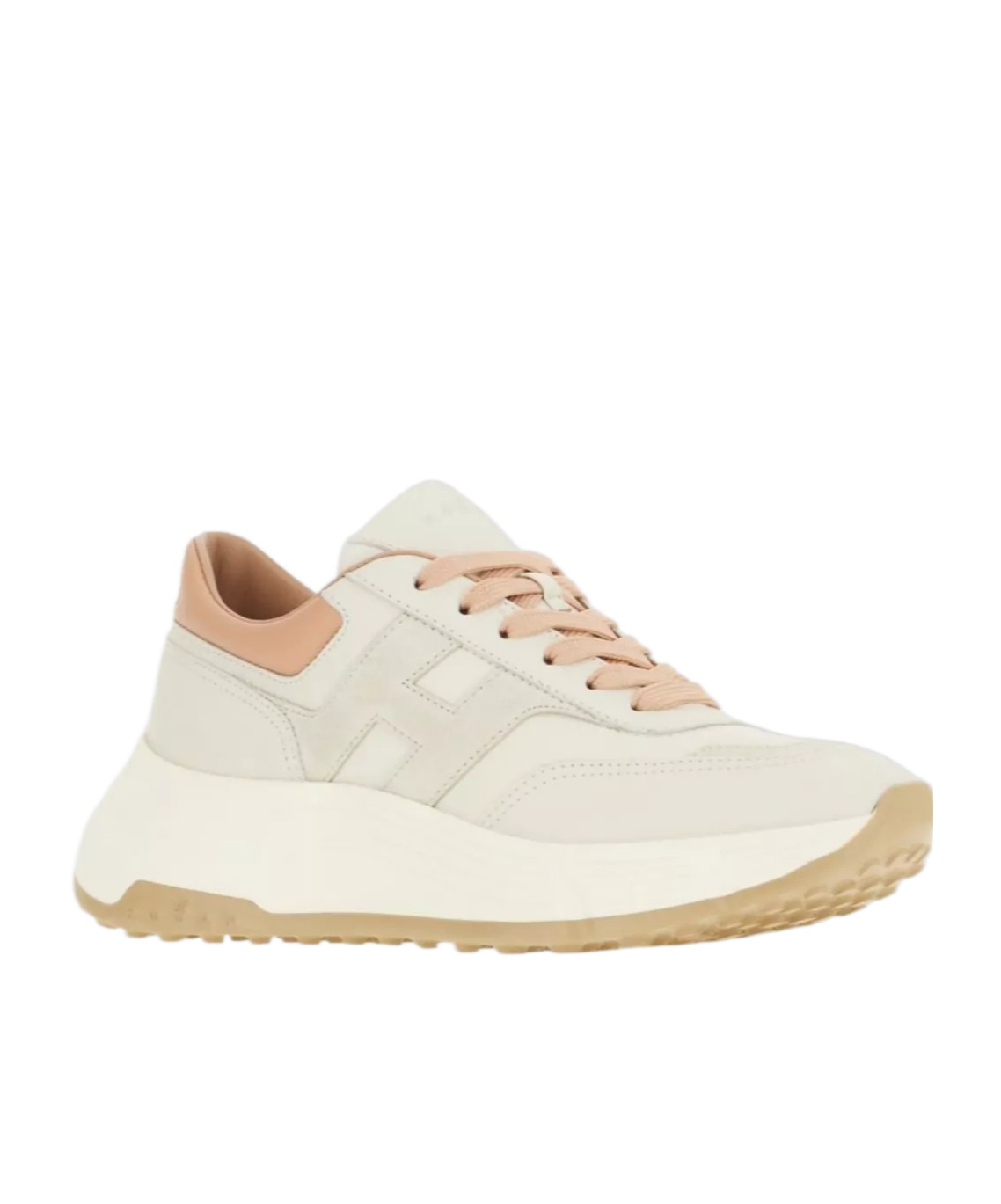 Hogan Footwear With Sole Contrast And Perforated Toe