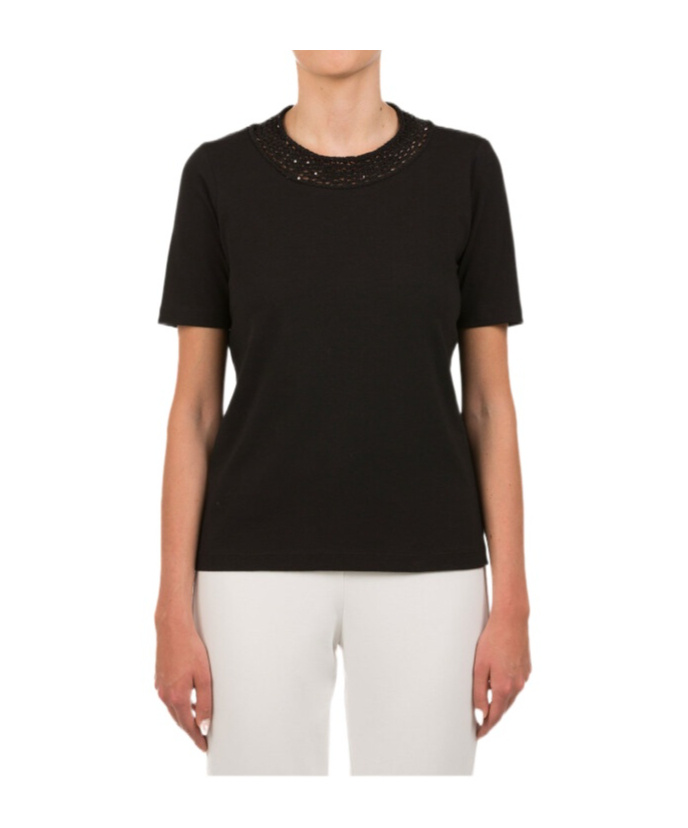 Jacquemus Short-sleeved T-shirt In Black