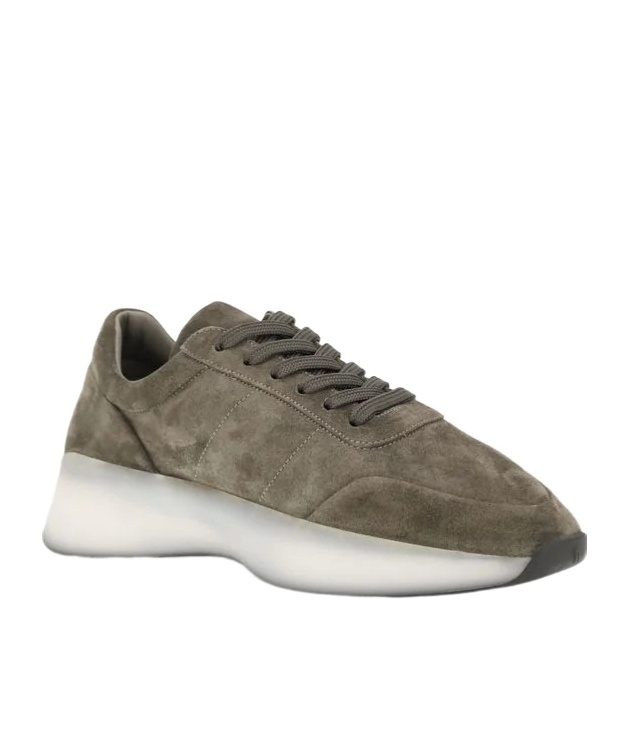 Fear Of God Panelled Lace-up Sneakers In Green