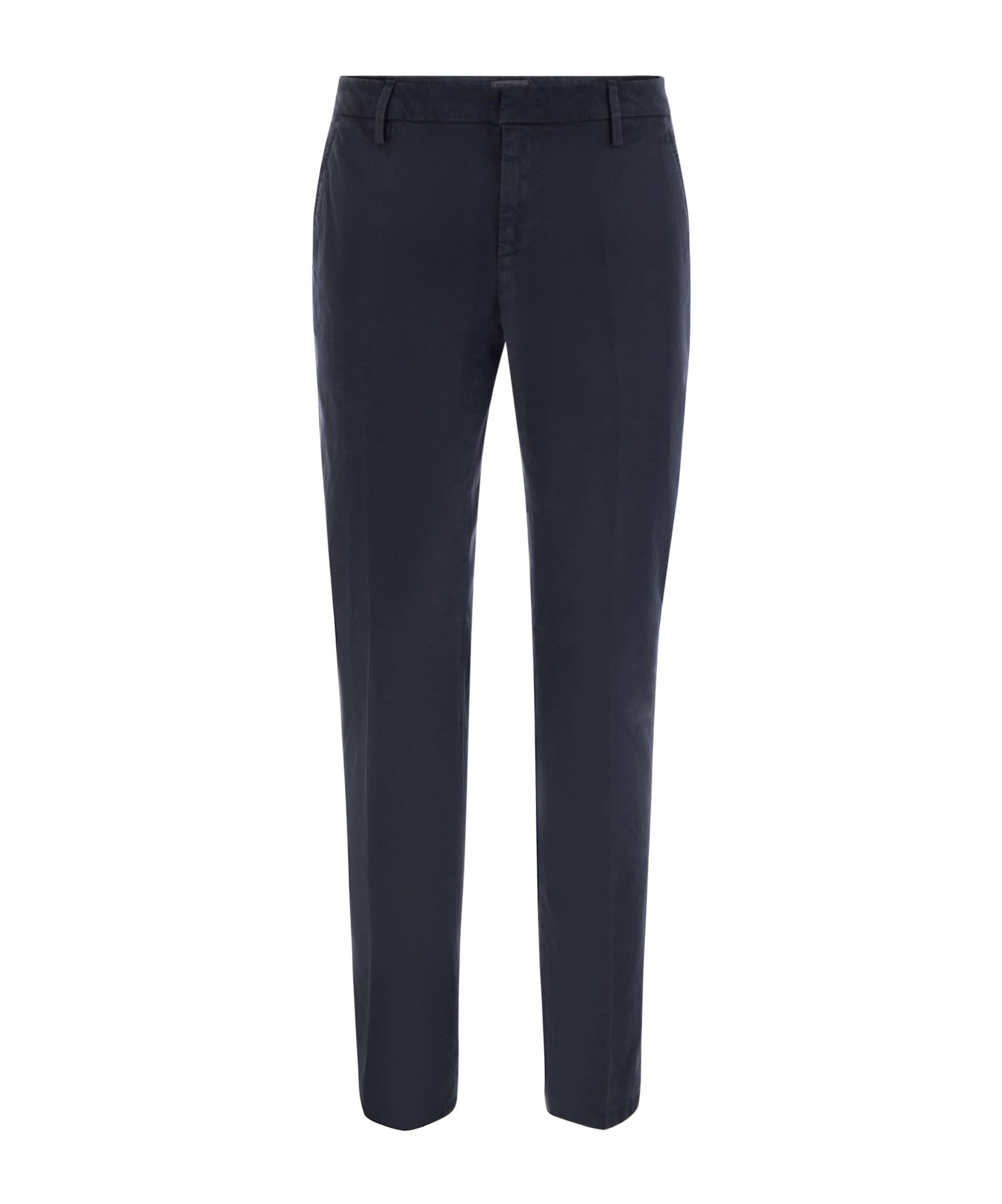 Dondup Men's Spiritissimo - Regular Chino Trousers In Black