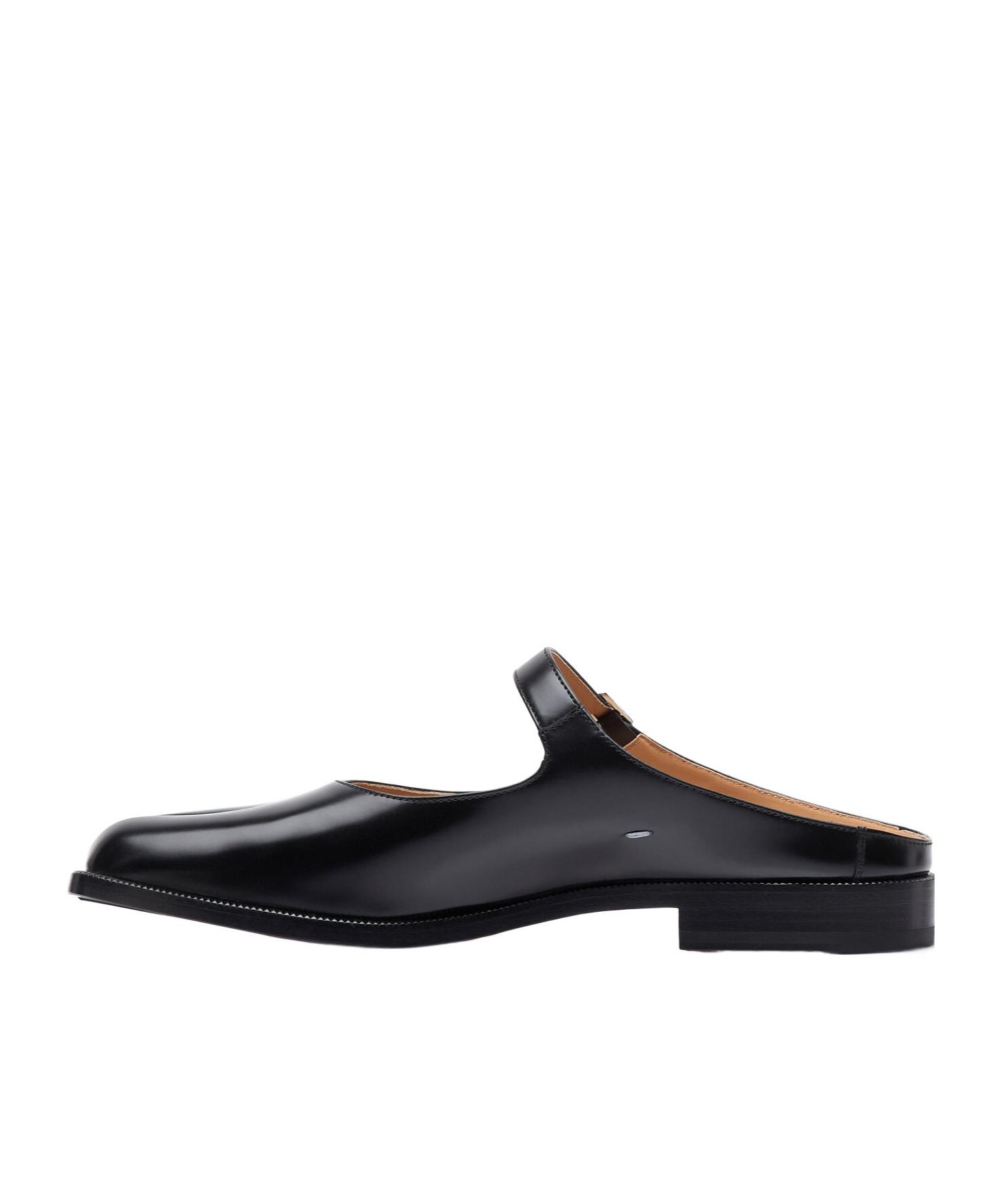 Maison Margiela Black Tabi City Mary-jane Oxfords In Black